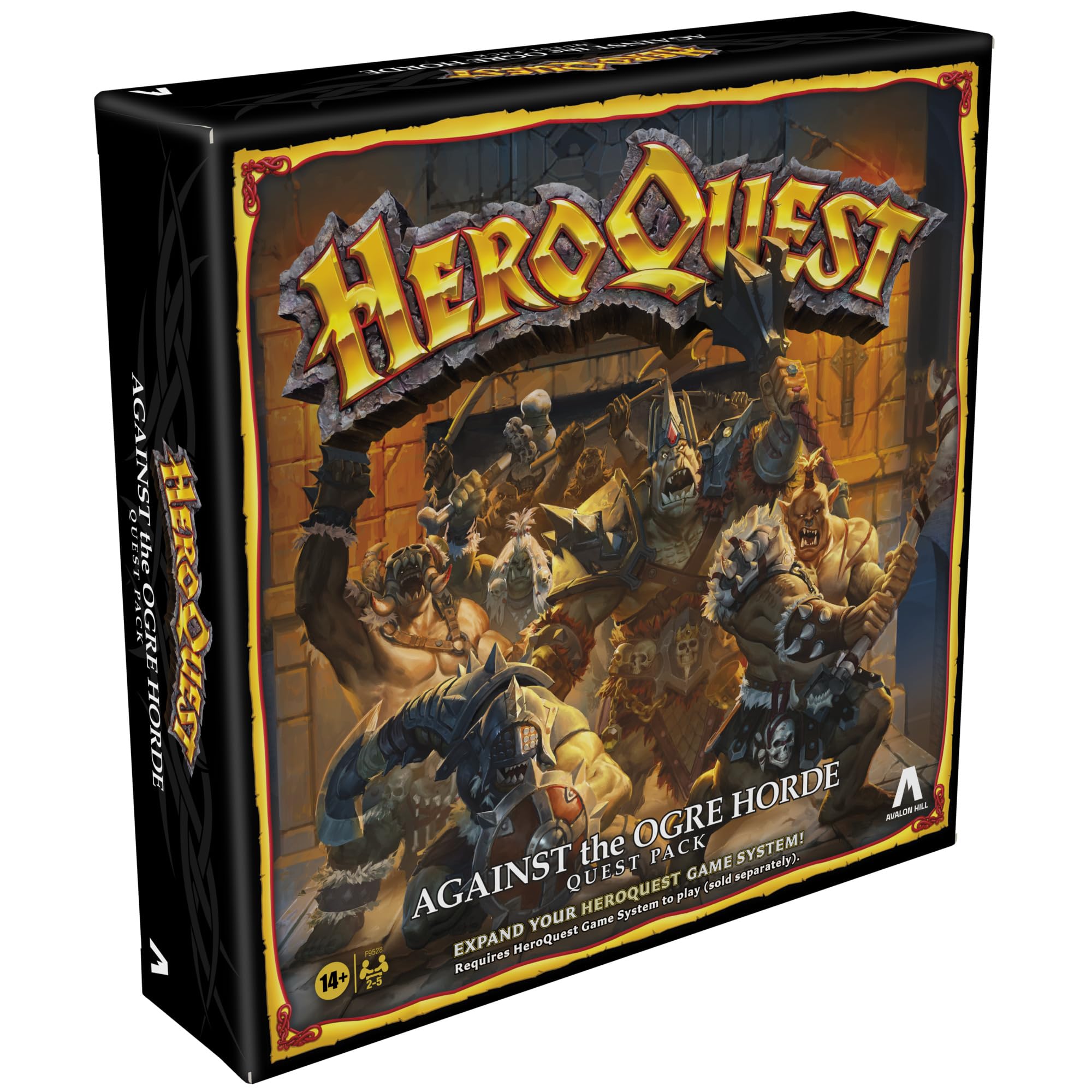 Avalon Hill Heroquest Against The Ogre Horde Quest Pack | Roleplaying Game | Ages 14+ | 2 to 5 Players | Requires HeroQuest Game System to Play, Multicolor, Pack 1 - Image 15