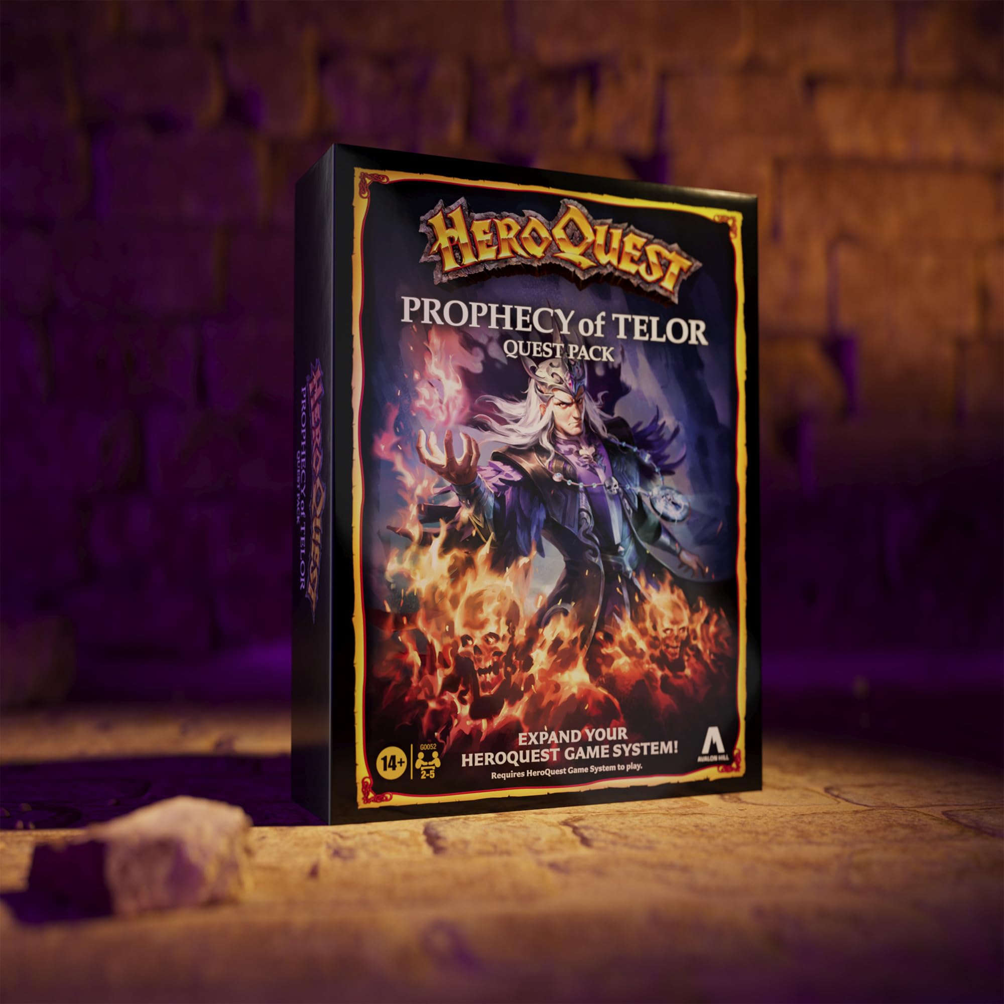 Avalon Hill HeroQuest Prophecy of Telor Quest Pack, Requires HeroQuest Game System to Play, Dungeon Crawler Games, Ages 14+, 2-5 Players, Strategy Games - Image 9