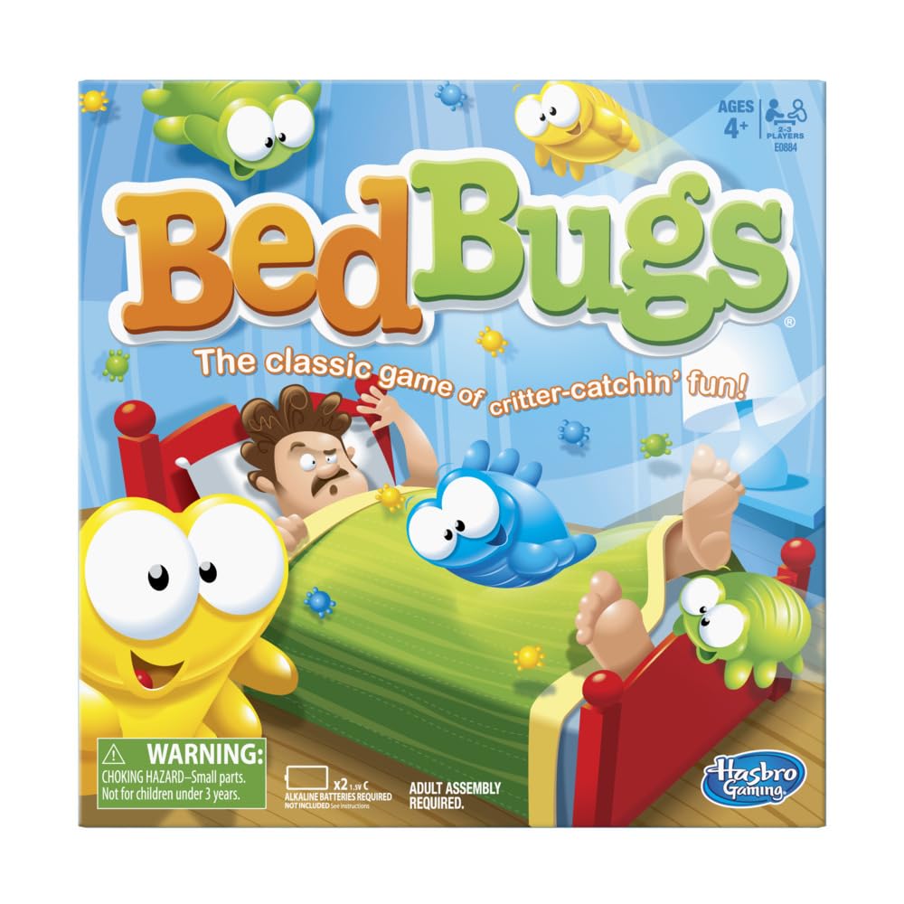 Bed Bugs Board Game | The Classic Game of Critter-Catchin’ Fun | Kids and Preschool Games | Ages 4 and Up | 2 to 3 Players | Family Games | Easter Gift for Kids (Amazon Exclusive) - Image 3