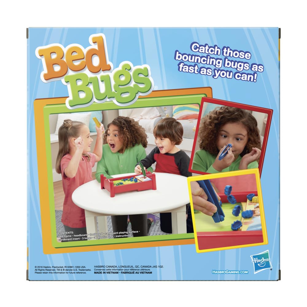 Bed Bugs Board Game | The Classic Game of Critter-Catchin’ Fun | Kids and Preschool Games | Ages 4 and Up | 2 to 3 Players | Family Games | Easter Gift for Kids (Amazon Exclusive) - Image 6