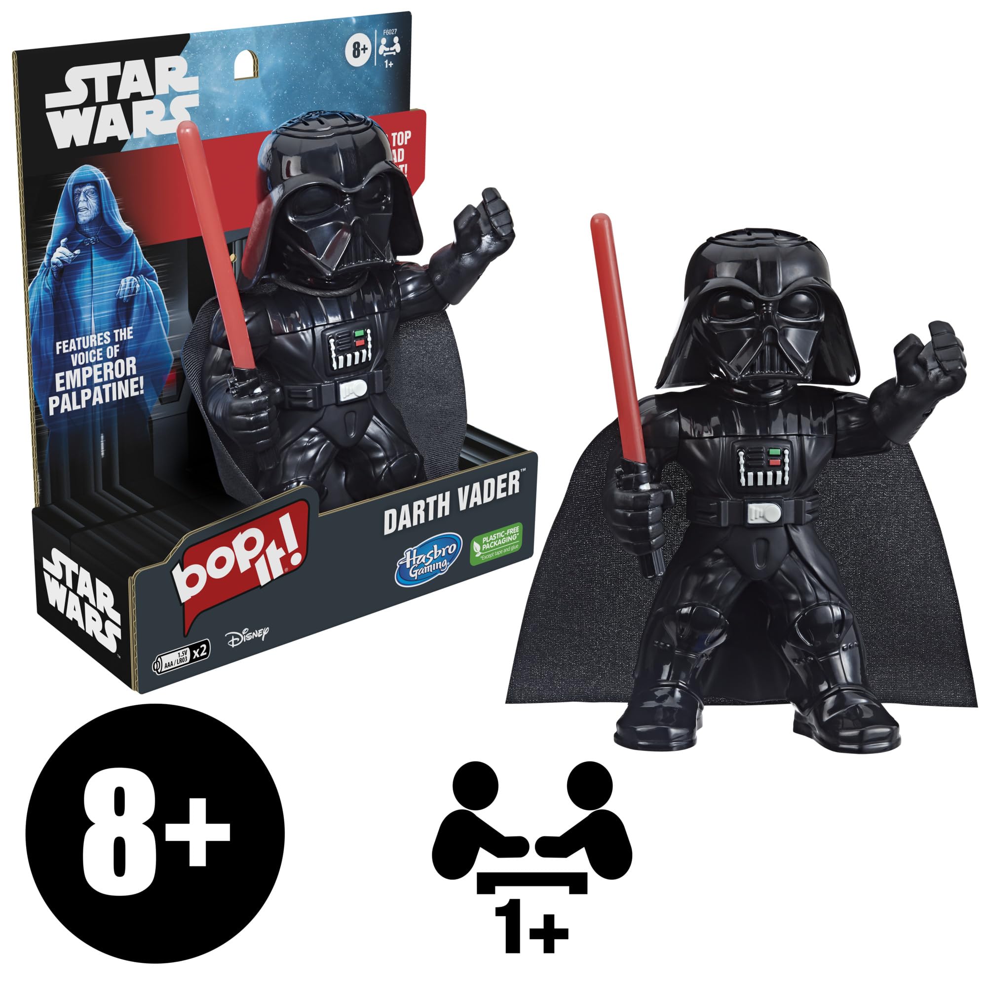 Bop It! Star Wars Darth Vader Edition Game, Features The Voice of Emperor Palpatine, Game for 1 or More Players, Ages 8 and Up - Image 4