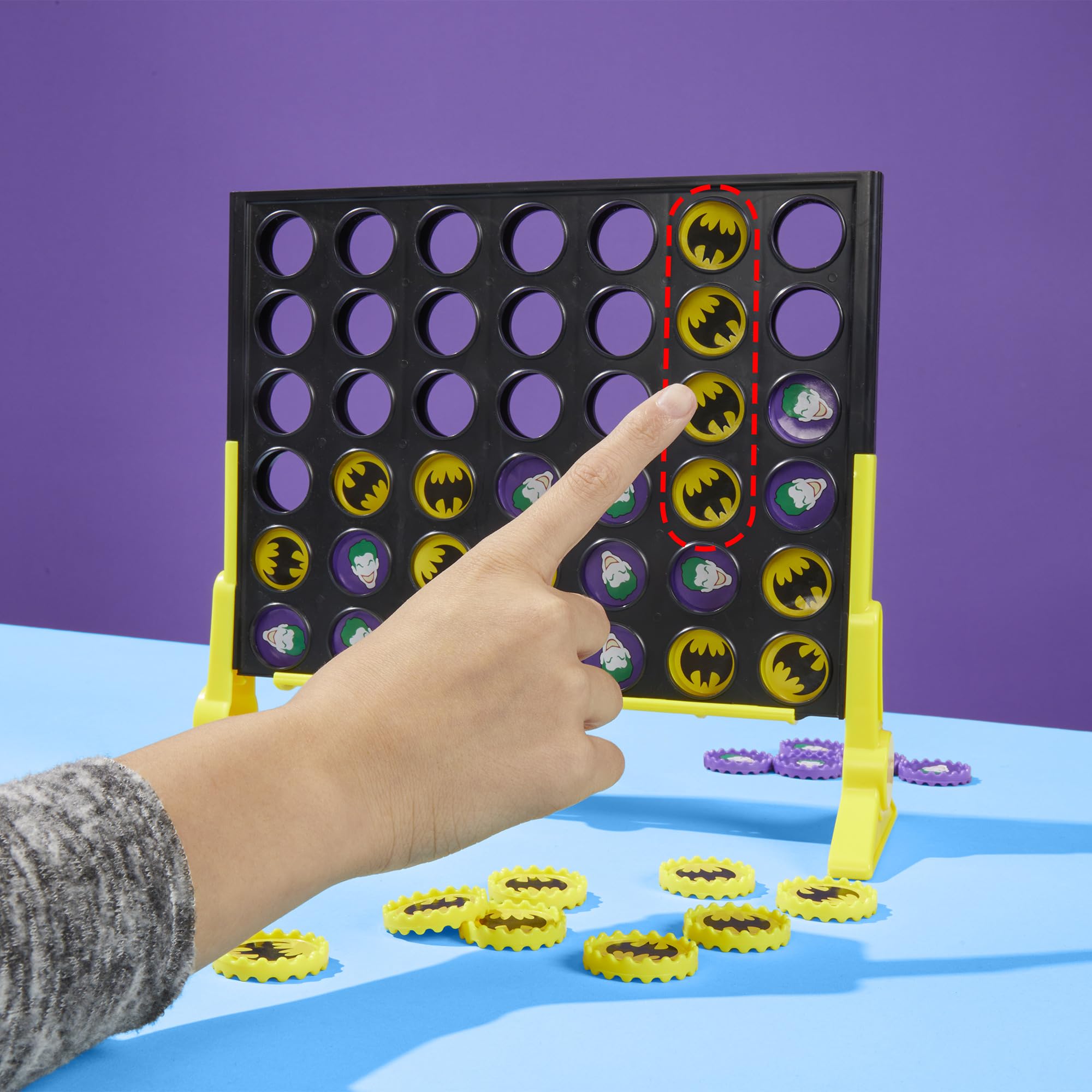Connect 4 Batman Game | Batman-Themed 4 in a Row Game | Ages 6 and Up| for 2 Players | Strategy Board Games for Kids and Families (Amazon Exclusive) - Image 11