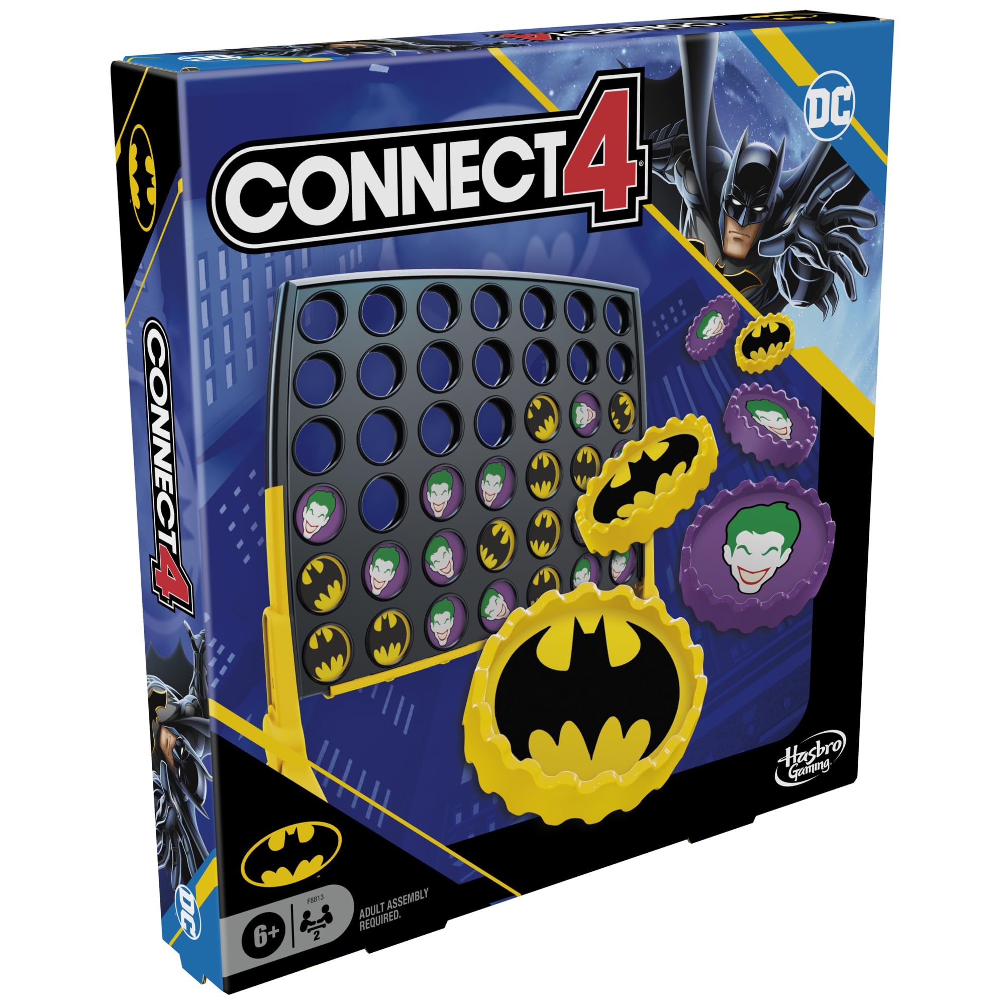 Connect 4 Batman Game | Batman-Themed 4 in a Row Game | Ages 6 and Up| for 2 Players | Strategy Board Games for Kids and Families (Amazon Exclusive) - Image 16