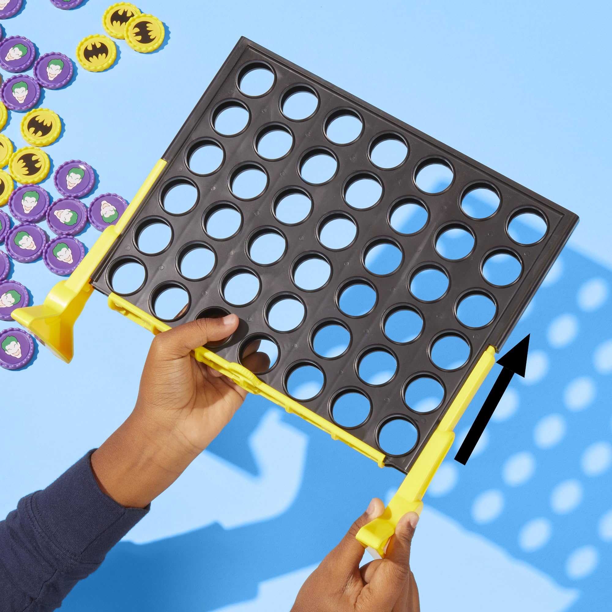 Connect 4 Batman Game | Batman-Themed 4 in a Row Game | Ages 6 and Up| for 2 Players | Strategy Board Games for Kids and Families (Amazon Exclusive) - Image 4