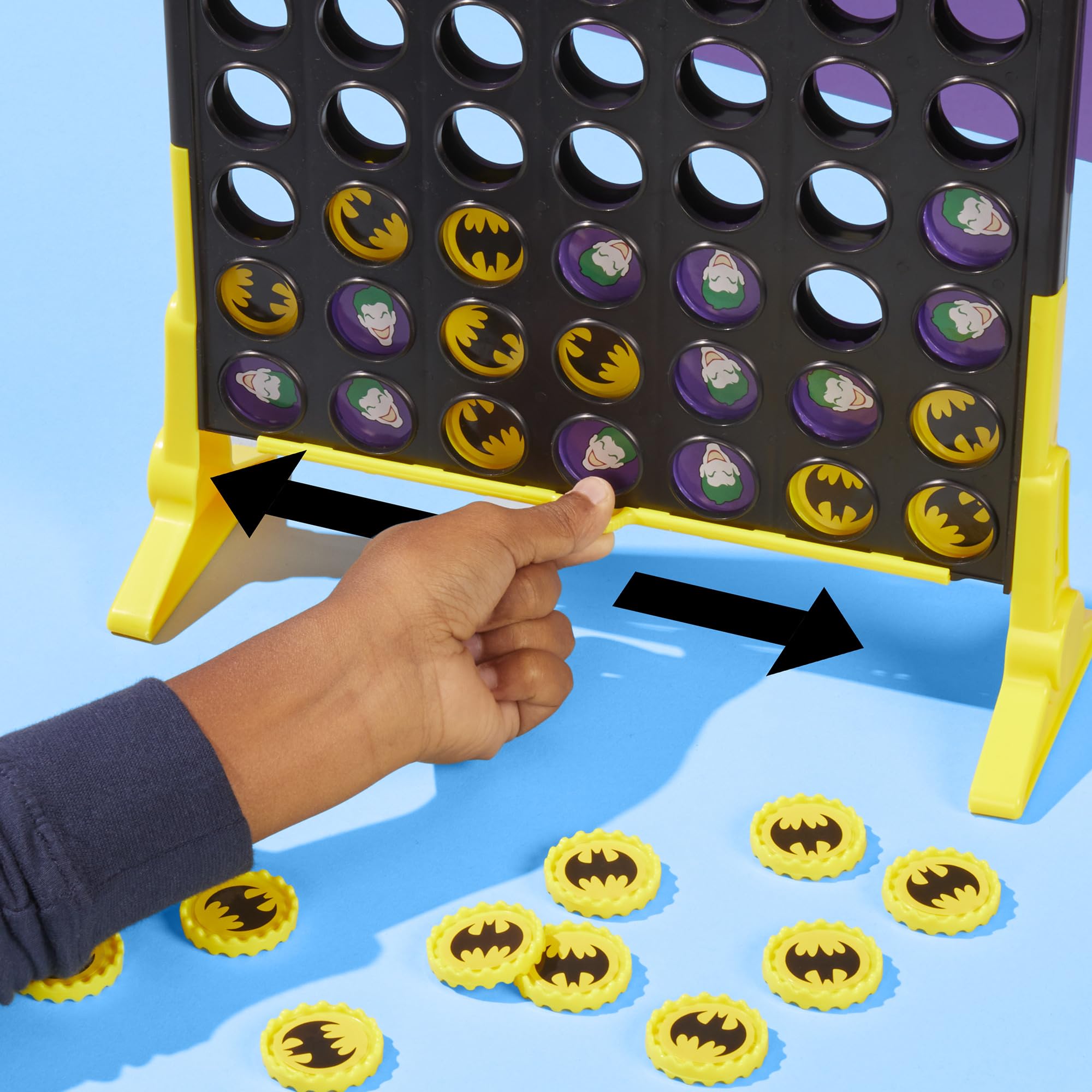 Connect 4 Batman Game | Batman-Themed 4 in a Row Game | Ages 6 and Up| for 2 Players | Strategy Board Games for Kids and Families (Amazon Exclusive) - Image 5