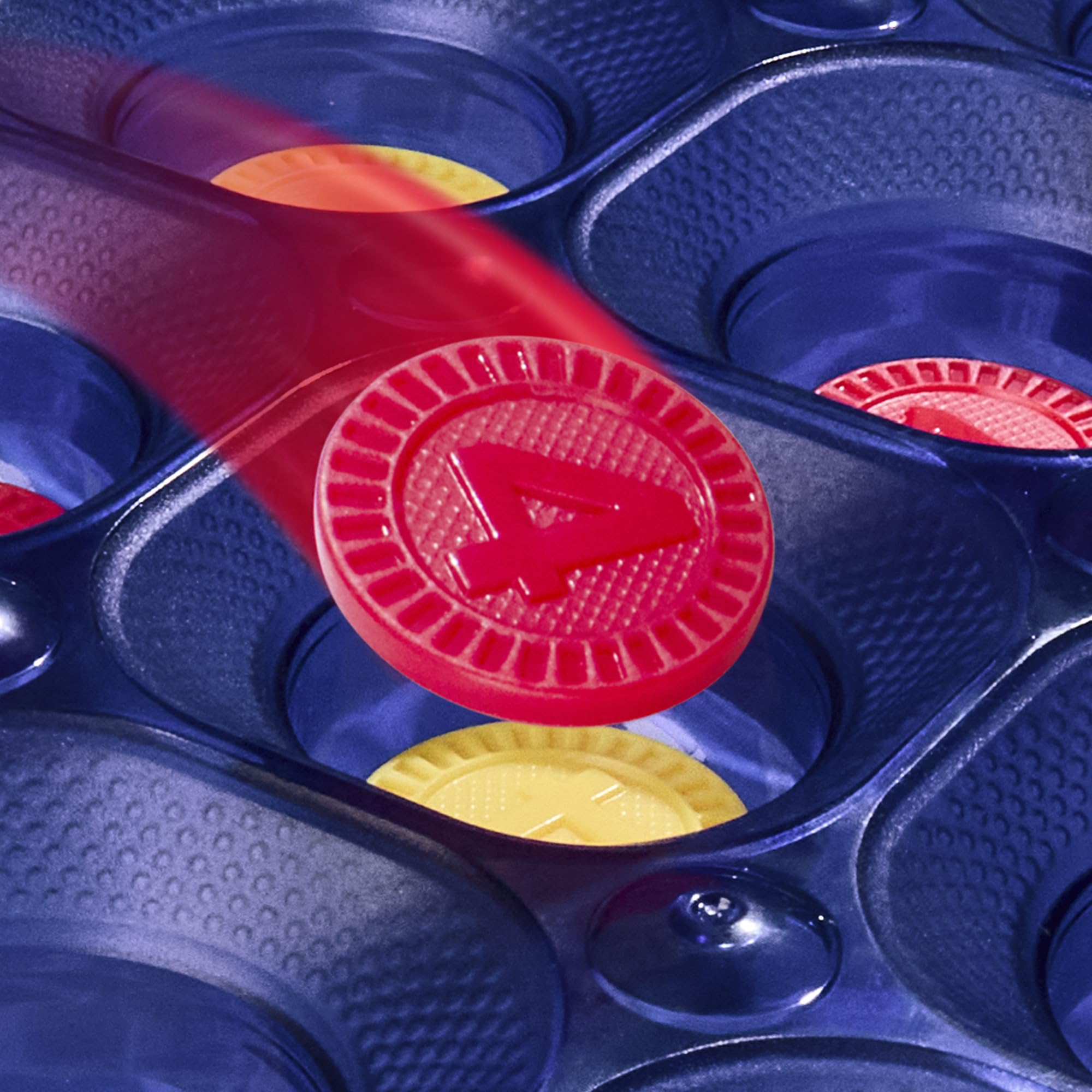 Connect 4 Frenzy Game | Bounce Discs 4 The Win | Family Party Games for Kids, Teens, and Adults | Ages 8+ | 2 to 6 Players | 10 Mins. | Portable Games - Image 10