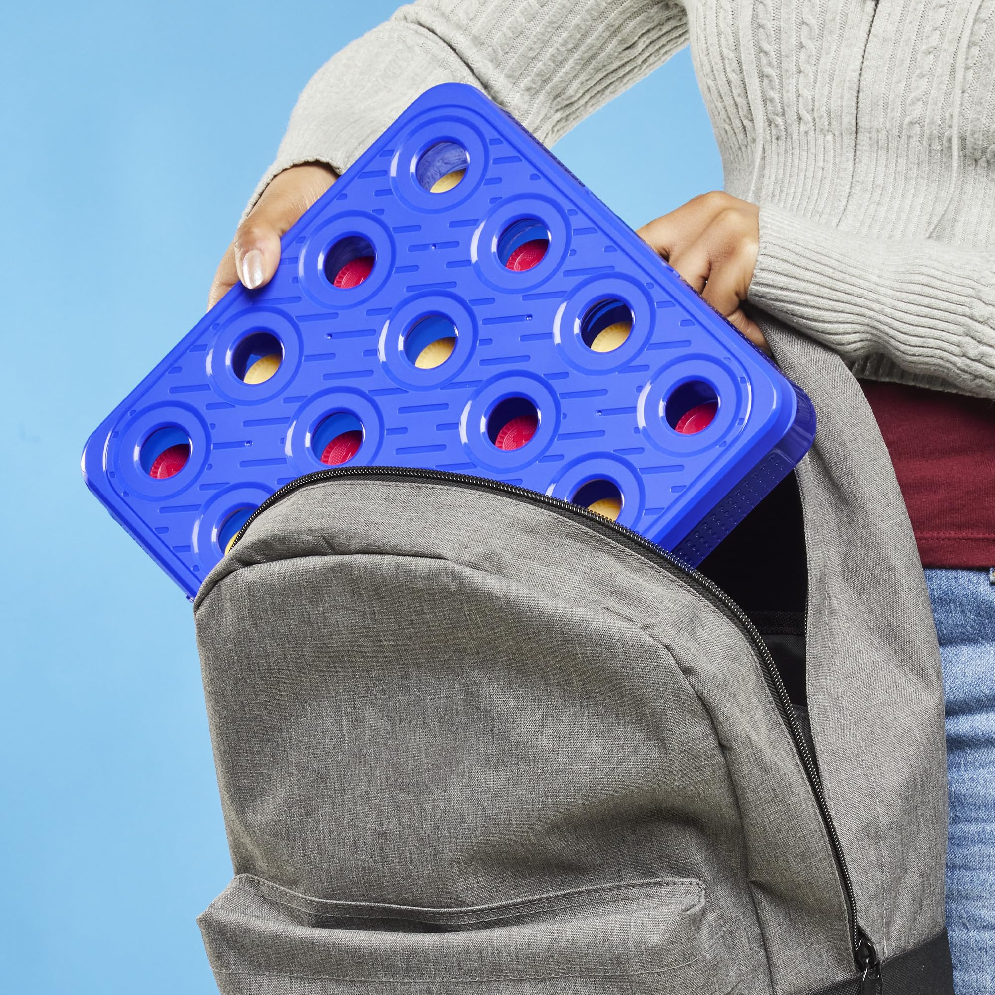 Connect 4 Frenzy Game | Bounce Discs 4 The Win | Family Party Games for Kids, Teens, and Adults | Ages 8+ | 2 to 6 Players | 10 Mins. | Portable Games - Image 8