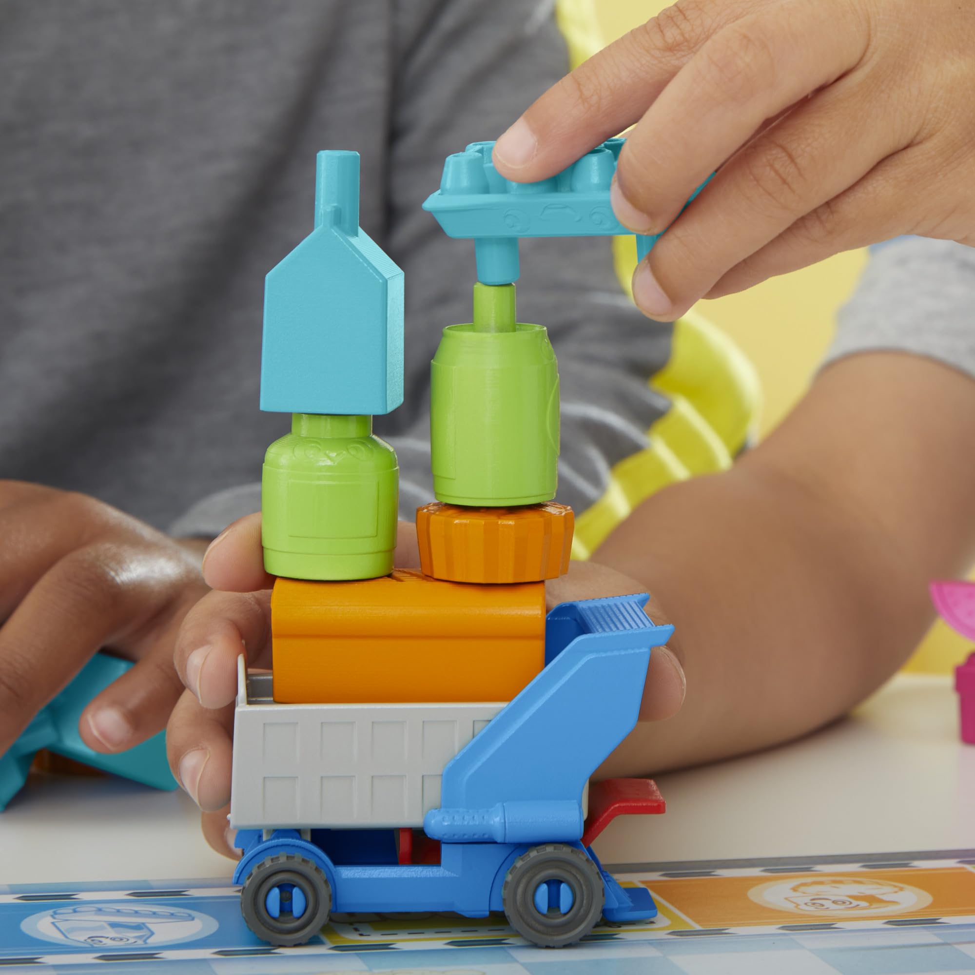 Grocery Go Karts Board Game for Preschoolers and Kids Ages 4 and Up, Building Game with Mini Groceries, Preschool Games for 2-4 Players - Image 10