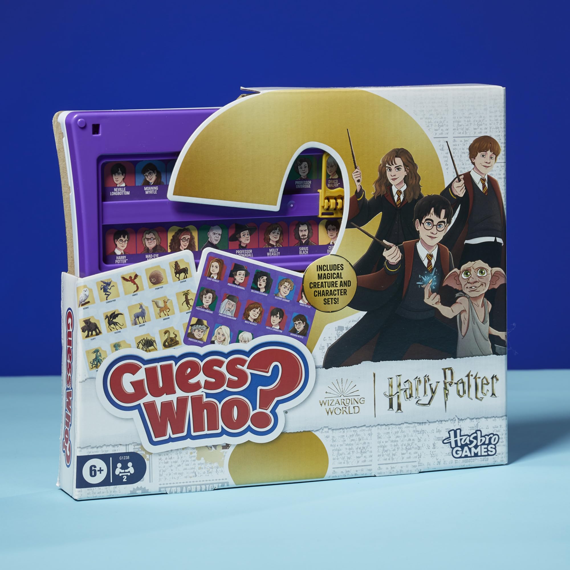 Guess Who? HARRY POTTER Edition Board Game | Ages 6 and Up | 2 Players | Fun Games for Kids and Preschoolers | Family Gifts (Amazon Exclusive) - Image 9