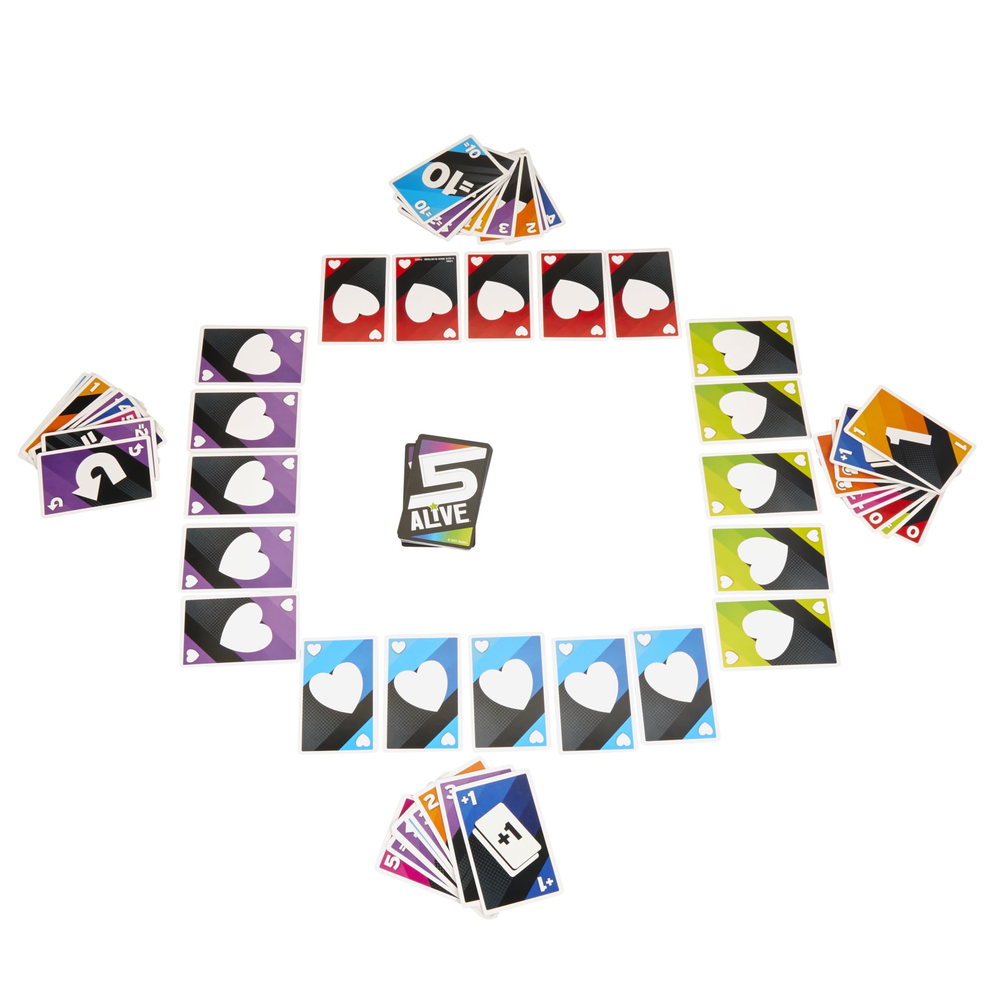 Hasbro Gaming 5 Alive Card Game, Fast-Paced Game for Kids and Families, Easy to Learn, 2 to 6 Players, Fun Summer Activities, Vacation Travel Essentials, Ages 8+ - Image 11
