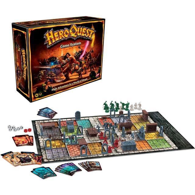 Hasbro Gaming Avalon Hill HeroQuest Game System Tabletop Board Game,Immersive Fantasy Dungeon Crawler Adventure Game for Ages 14 and Up,2-5 Players - Image 3