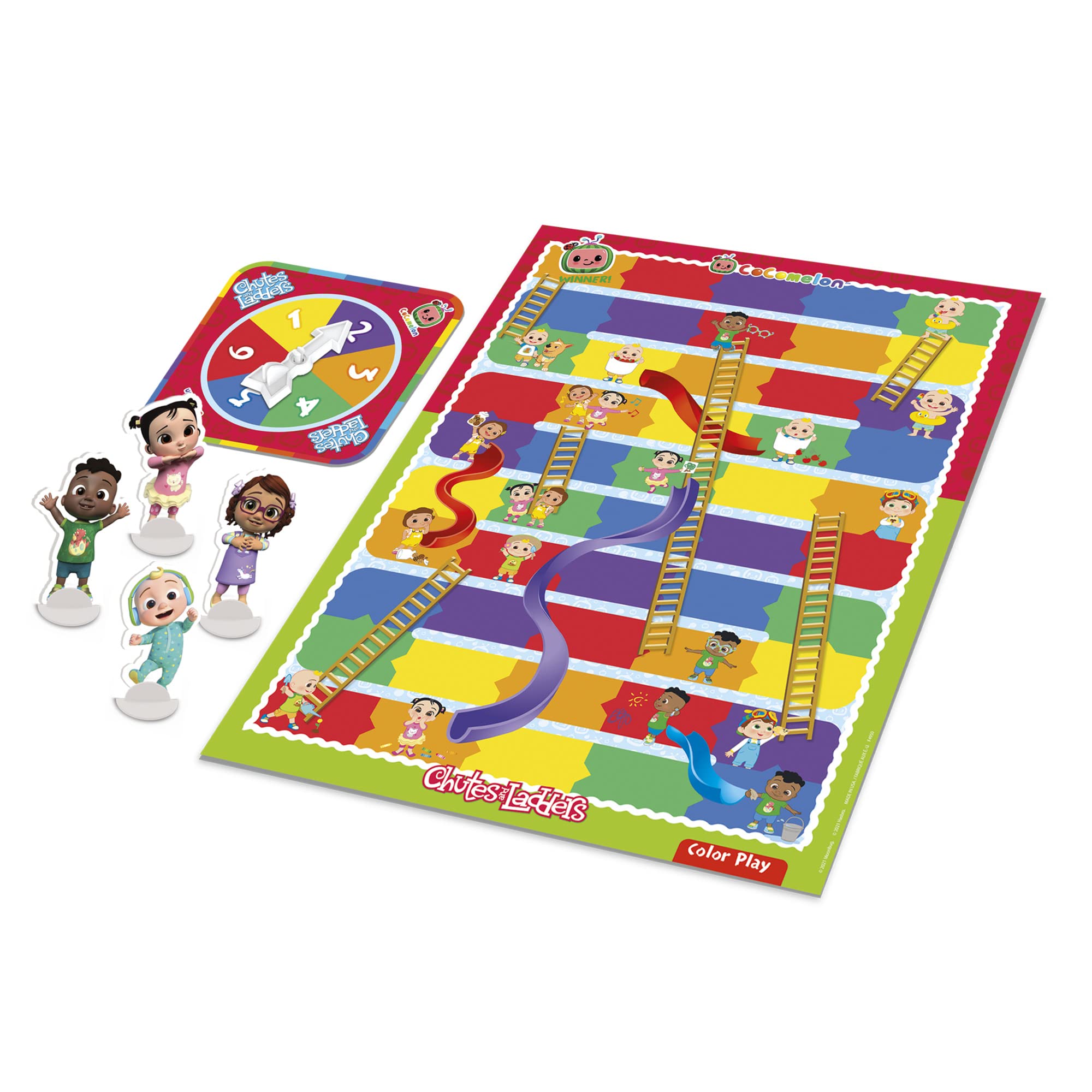 Hasbro Gaming Chutes and Ladders: CoComelon Edition Board Game for Kids | 2-4 Players | Preschool Back to School Gifts | Ages 3+ (Amazon Exclusive) - Image 12