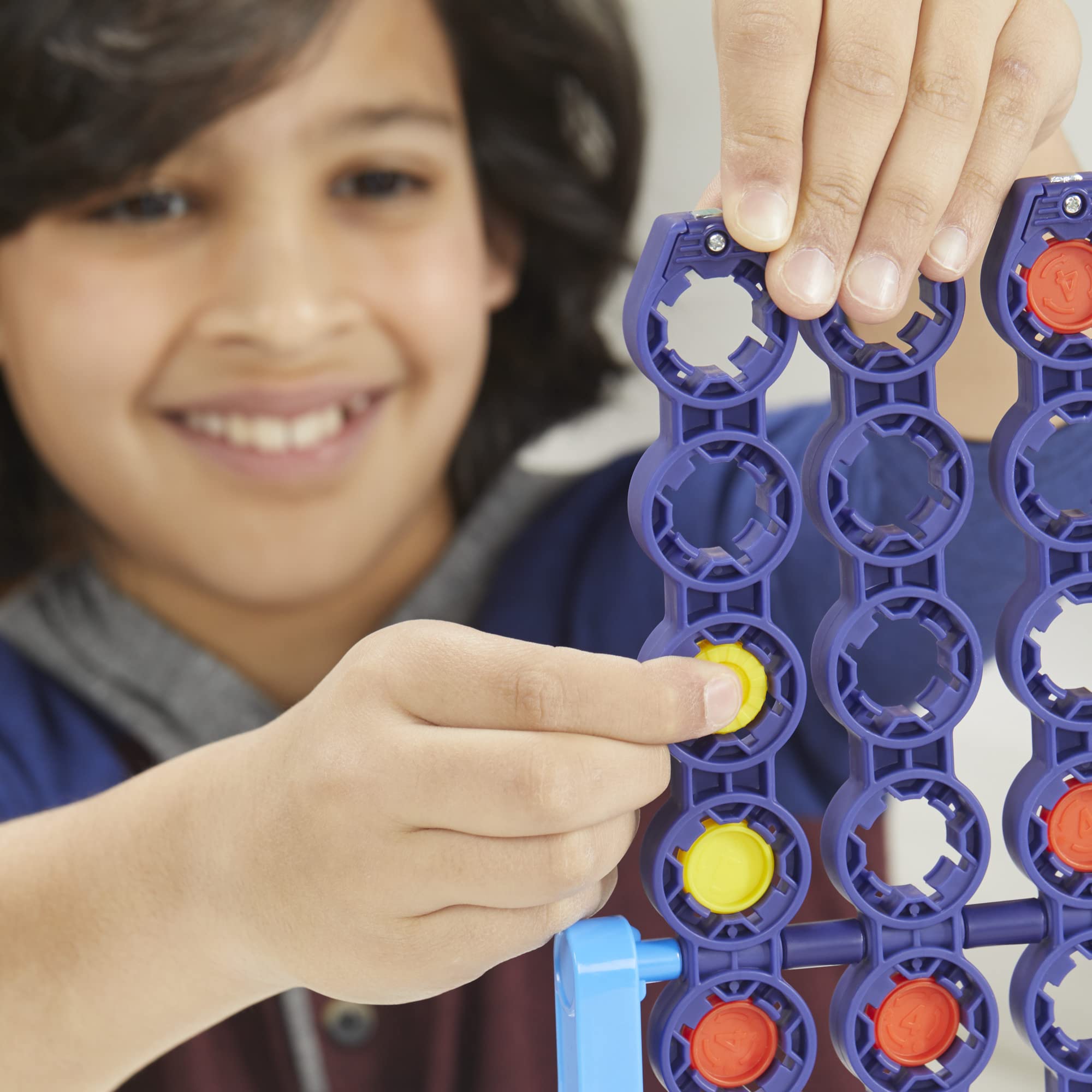 Hasbro Gaming Connect 4 Spin Game, Features Spinning Connect 4 Grid, 2 Player Board Games for Family and Kids, Strategy Board Games, Ages 8 and Up - Image 4