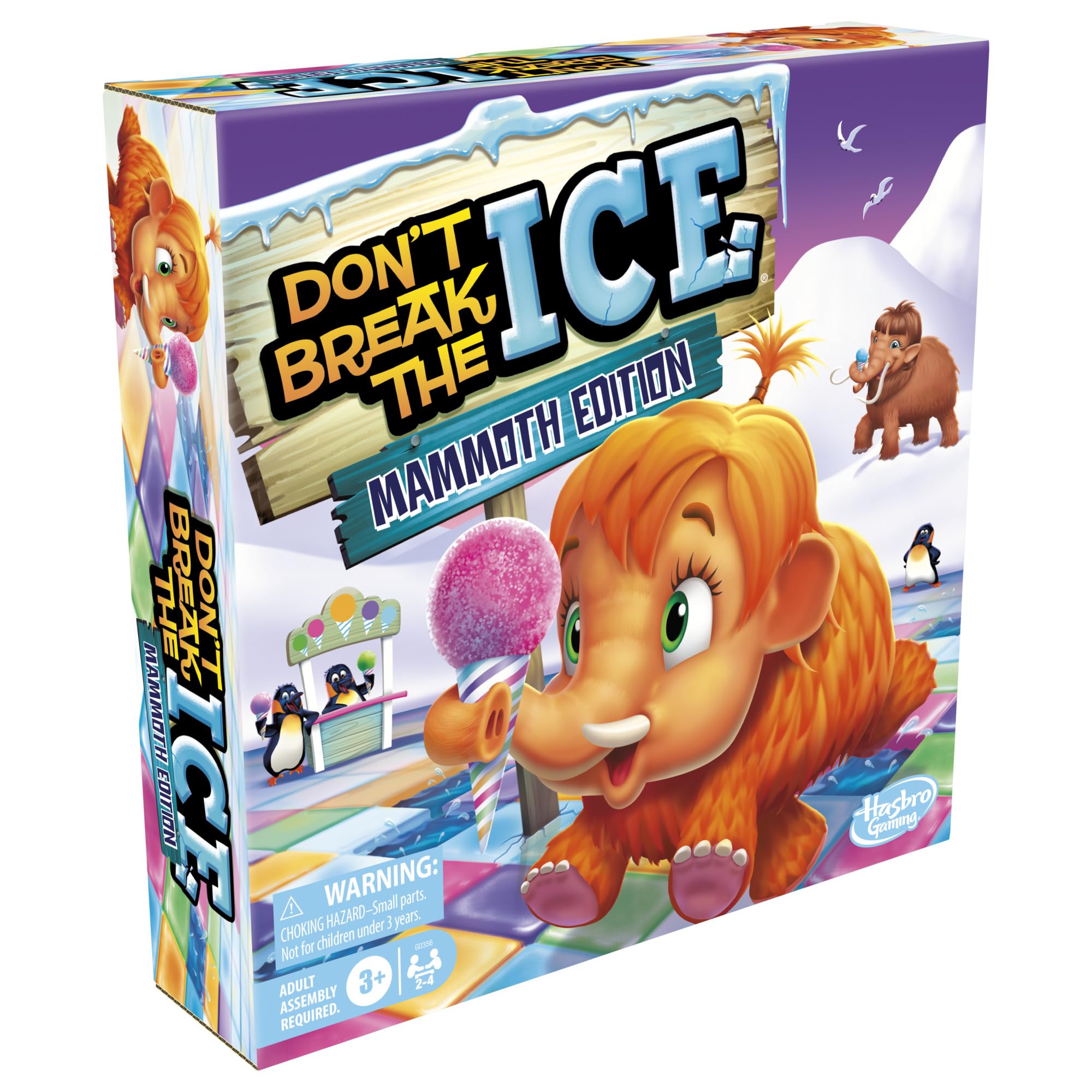 Hasbro Gaming Don’t Break The Ice Mammoth Edition Board Game | Ages 3 and Up | 2 to 4 Players | Preschool and Kids Games | Easter Gifts for Boys and Girls (Amazon Exclusive) - Image 14