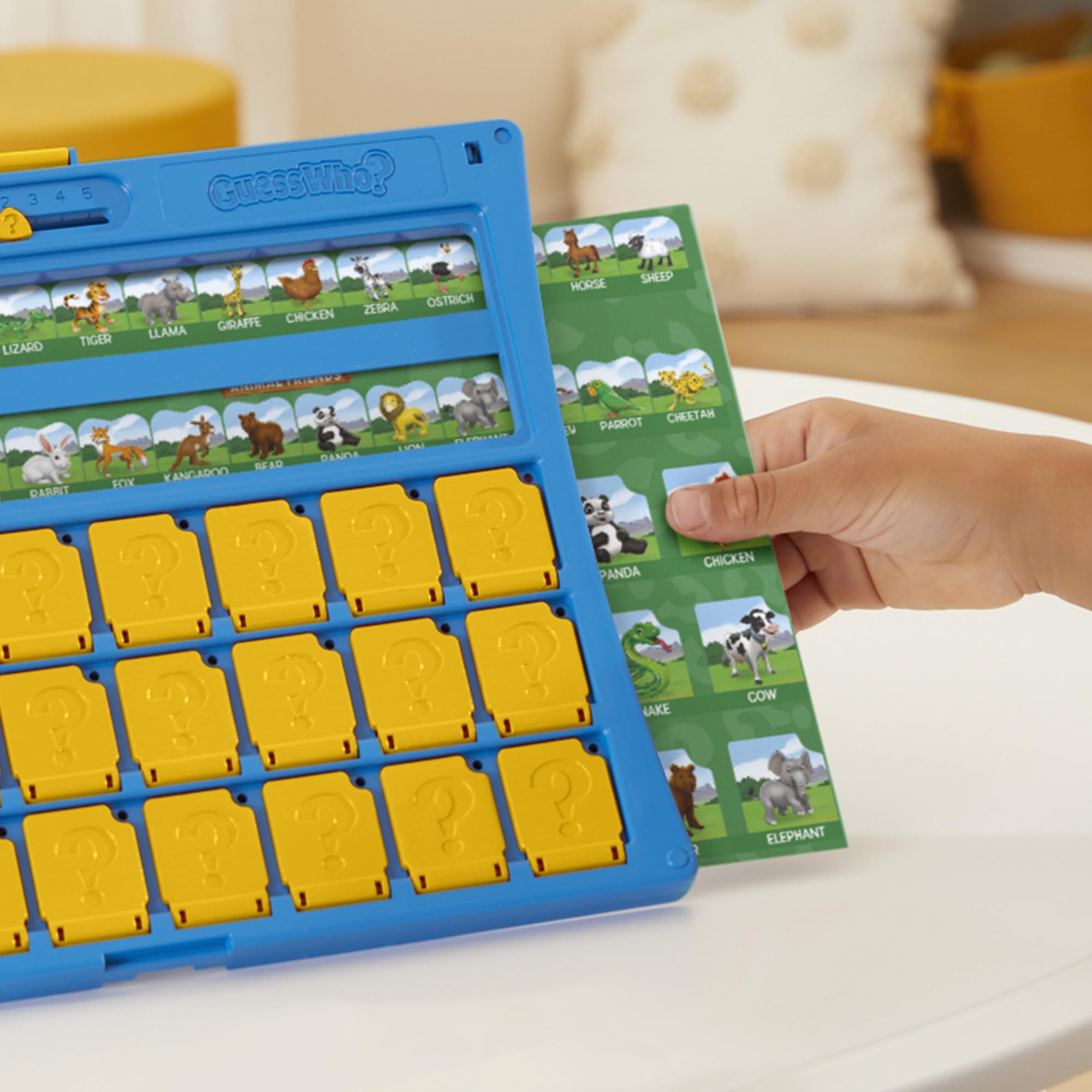 Hasbro Gaming Guess Who? Animal Friends Game | 2 Double-Sided Animal Sheets | 2-Player Board Games for Kids | Easter Gifts for Boys and Girls | Ages 6+ (Amazon Exclusive) - Image 4