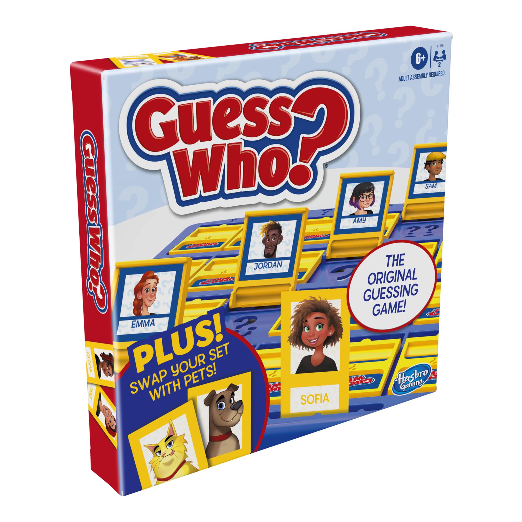 Hasbro Gaming Guess Who? Board Game, with People and Pets Cards, The Original Guessing Game for Kids, Ages 6 and Up, Easter Gifts for Boys and Girls (Amazon Exclusive) - Image 13