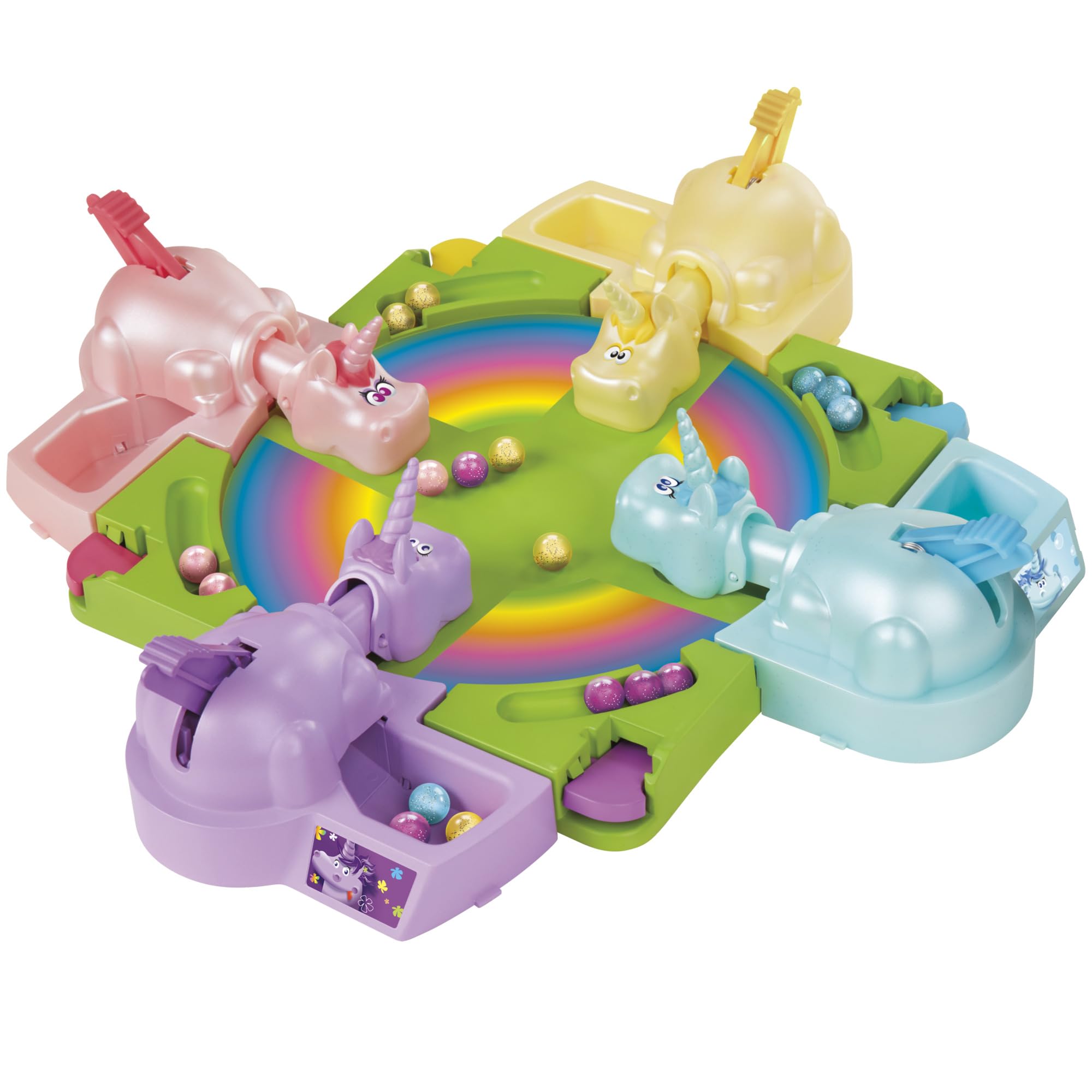 Hasbro Gaming Hungry Hippos Unicorn Edition Pre-School Board Game for Kids Ages 4 and Up; 2-4 Players, Easter Gifts for Boys and Girls (Amazon Exclusive) - Image 5