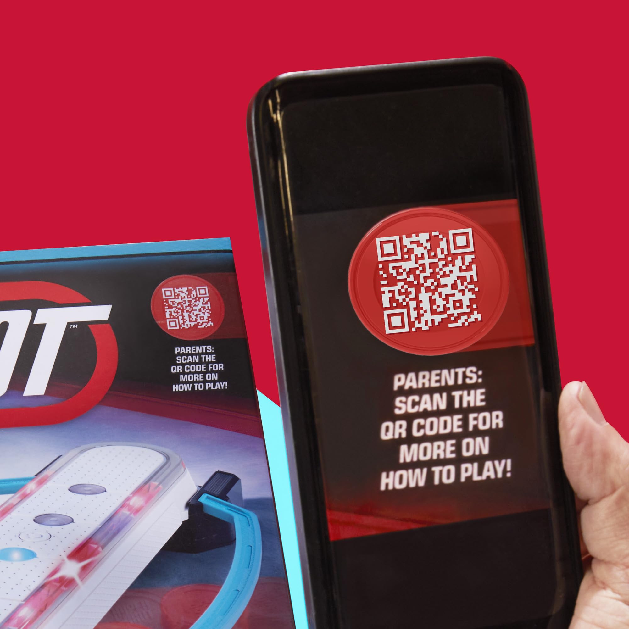 Hasbro Gaming Hypershot Electronic Tabletop Hockey Game | 5 Games in 1 | Music, Lights, and Sounds | Ages 8 and Up | for 1 to 2 Players | Kids Board Games - Image 7