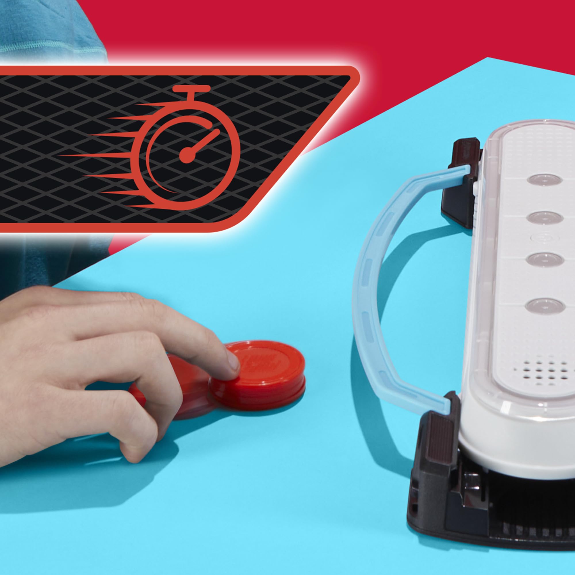 Hasbro Gaming Hypershot Electronic Tabletop Hockey Game | 5 Games in 1 | Music, Lights, and Sounds | Ages 8 and Up | for 1 to 2 Players | Kids Board Games - Image 8