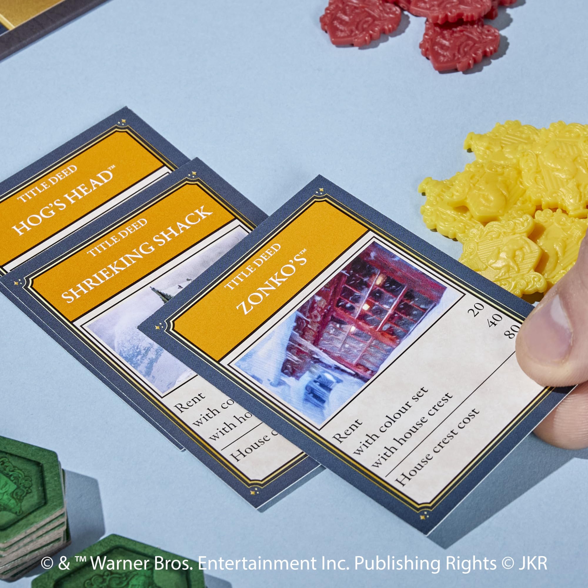 Hasbro Gaming Monopoly Harry Potter Edition Board Game | A Magical Adventure at Hogwarts | Ages 8 and Up | 2 to 6 Players | Family Games | Gifts for Kids and Adults - Image 10