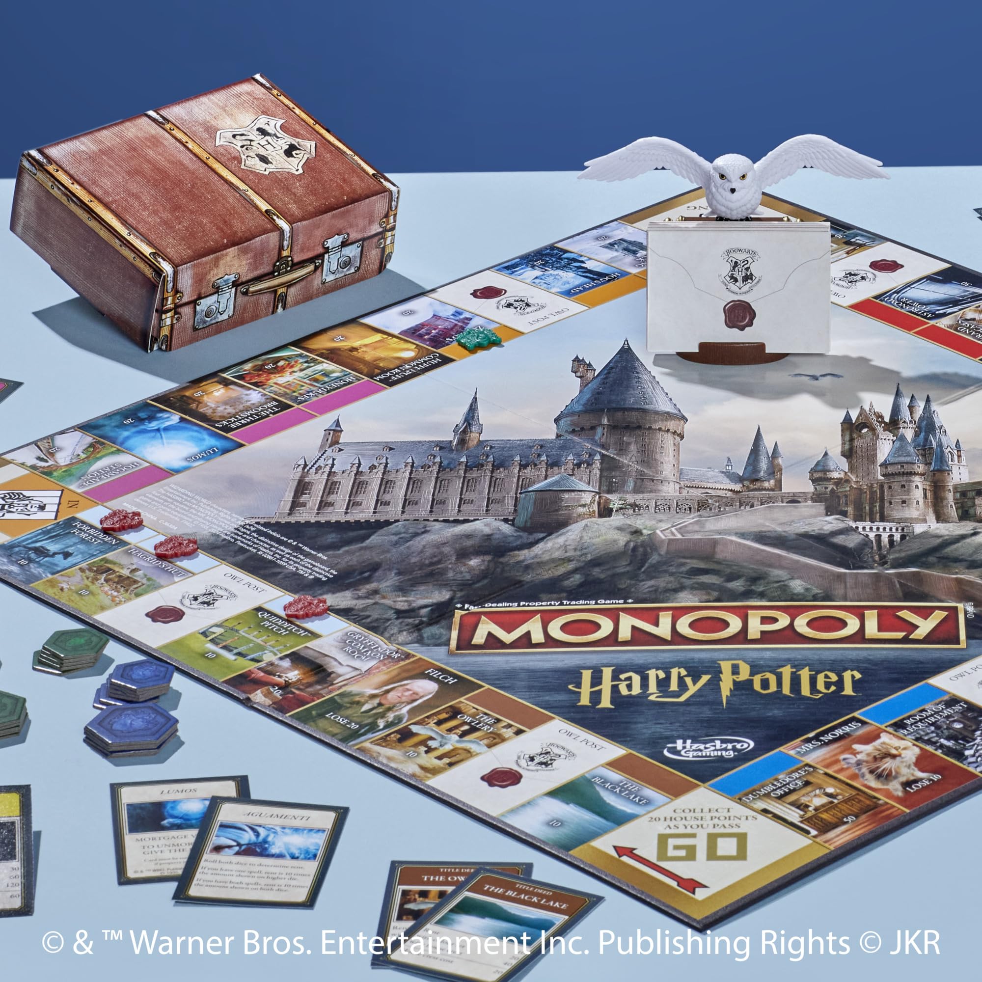 Hasbro Gaming Monopoly Harry Potter Edition Board Game | A Magical Adventure at Hogwarts | Ages 8 and Up | 2 to 6 Players | Family Games | Gifts for Kids and Adults - Image 3