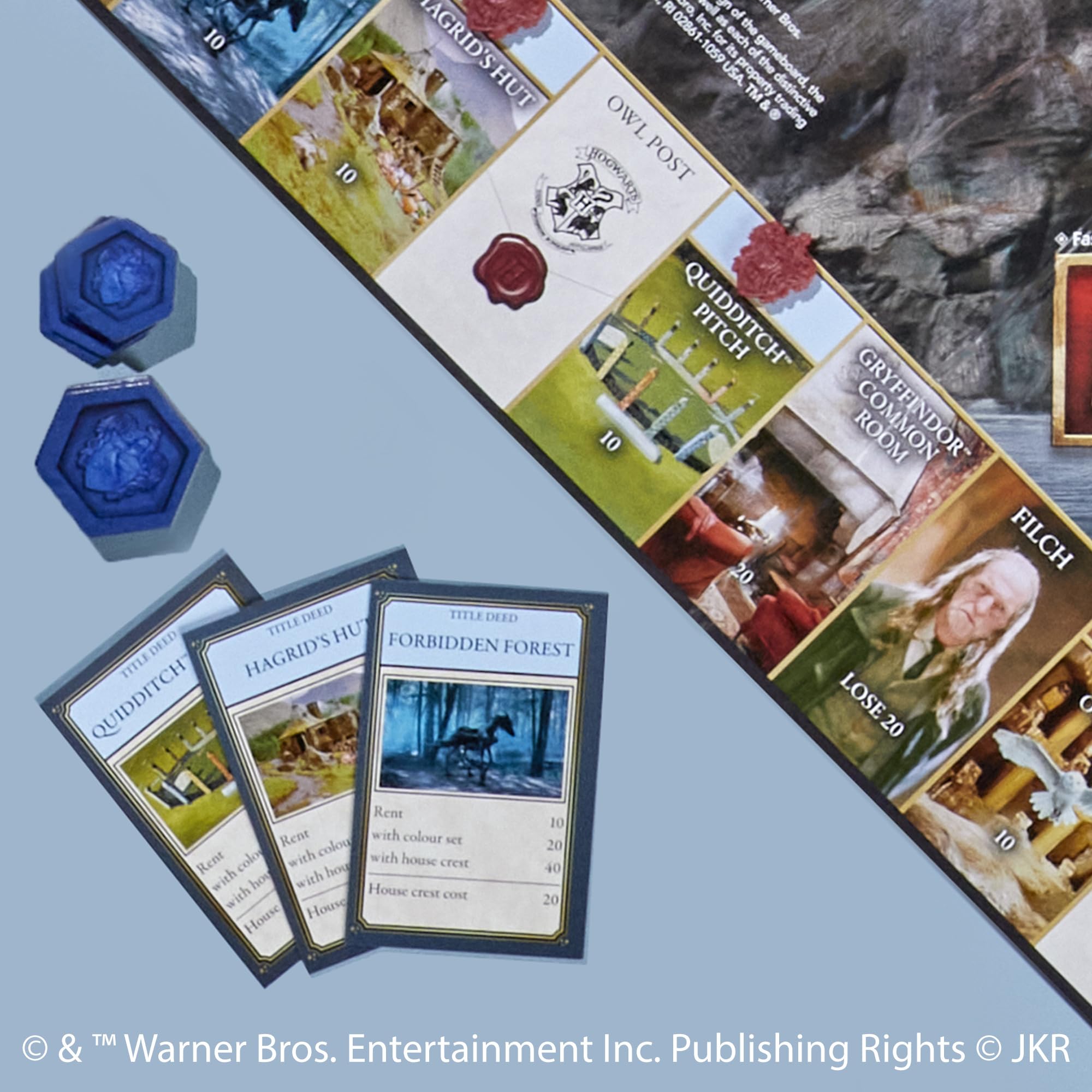 Hasbro Gaming Monopoly Harry Potter Edition Board Game | A Magical Adventure at Hogwarts | Ages 8 and Up | 2 to 6 Players | Family Games | Gifts for Kids and Adults - Image 8