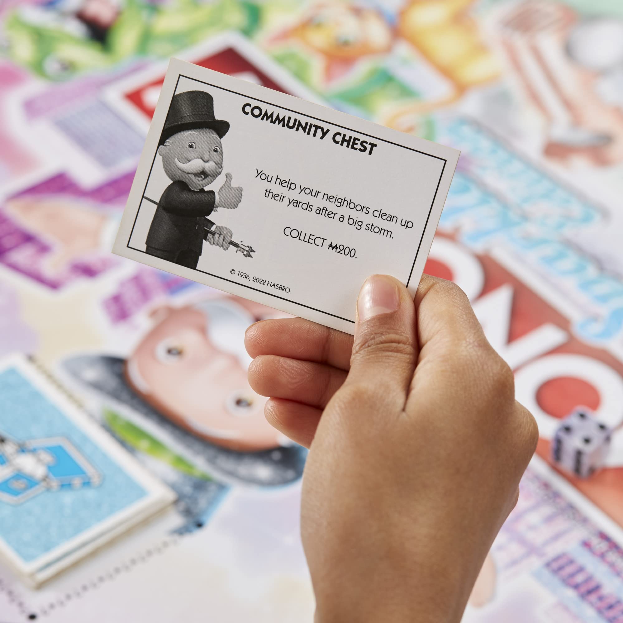 Hasbro Gaming Monopoly Sparkle Edition Board Game, Family Games, with Glittery Tokens, Pearlescent Dice, Sparkly Look, (Amazon Exclusive) - Image 8