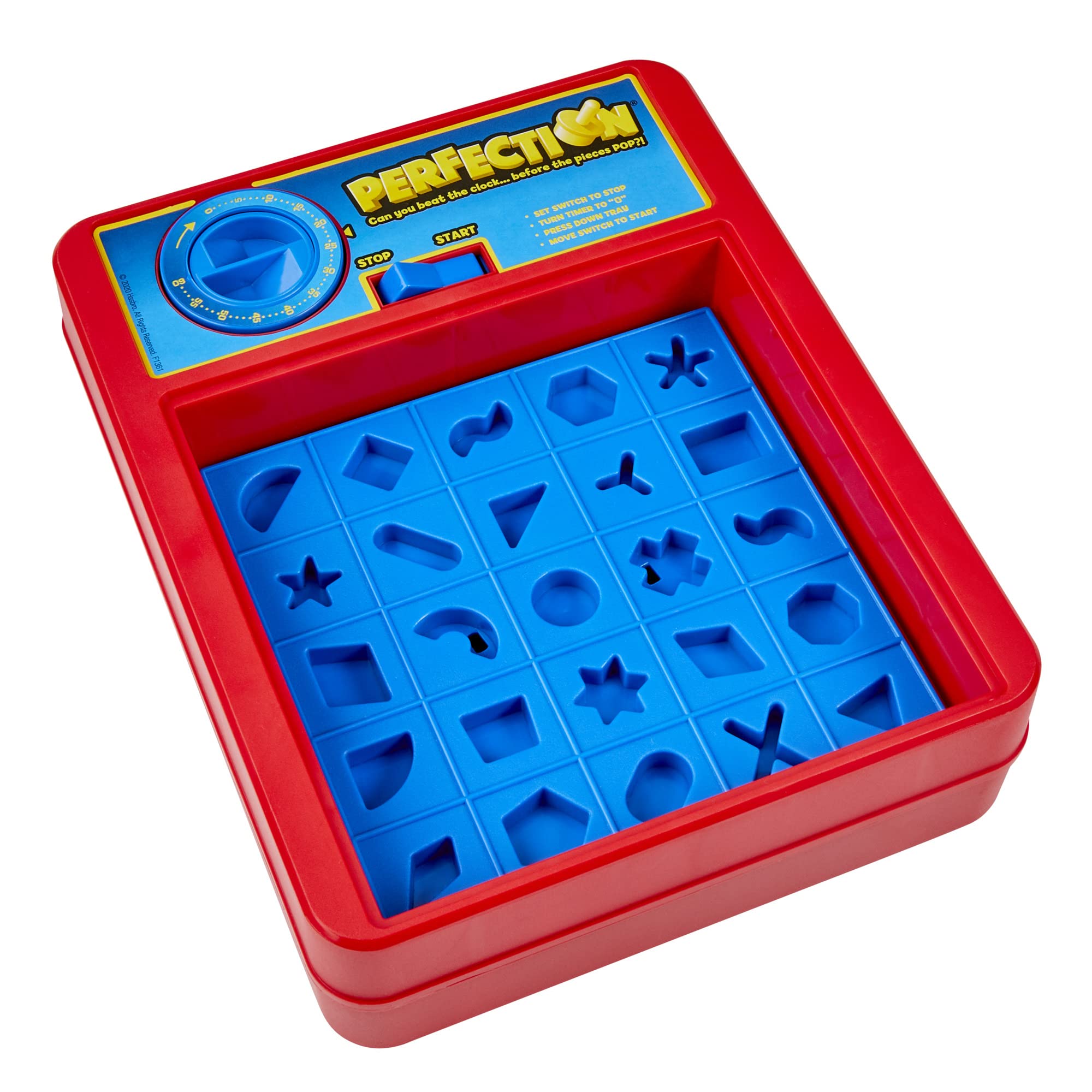 Hasbro Gaming Perfection Plus 2-Player Duel Mode Popping Shapes and Pieces Ages 5 and Up, Easter Gifts for Kids (Amazon Exclusive) - Image 4