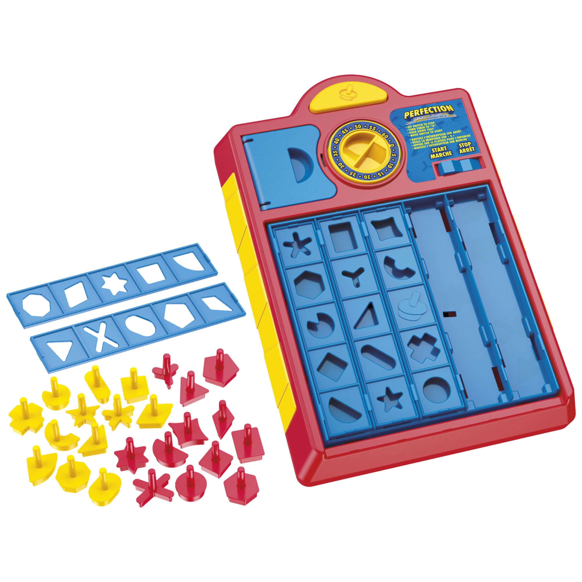 Hasbro Gaming Perfection Pop Up Game for Kids Ages 5 and Up, Customize The Tray for Over 250 Combinations, Kids Games for 1+ Players - Image 9
