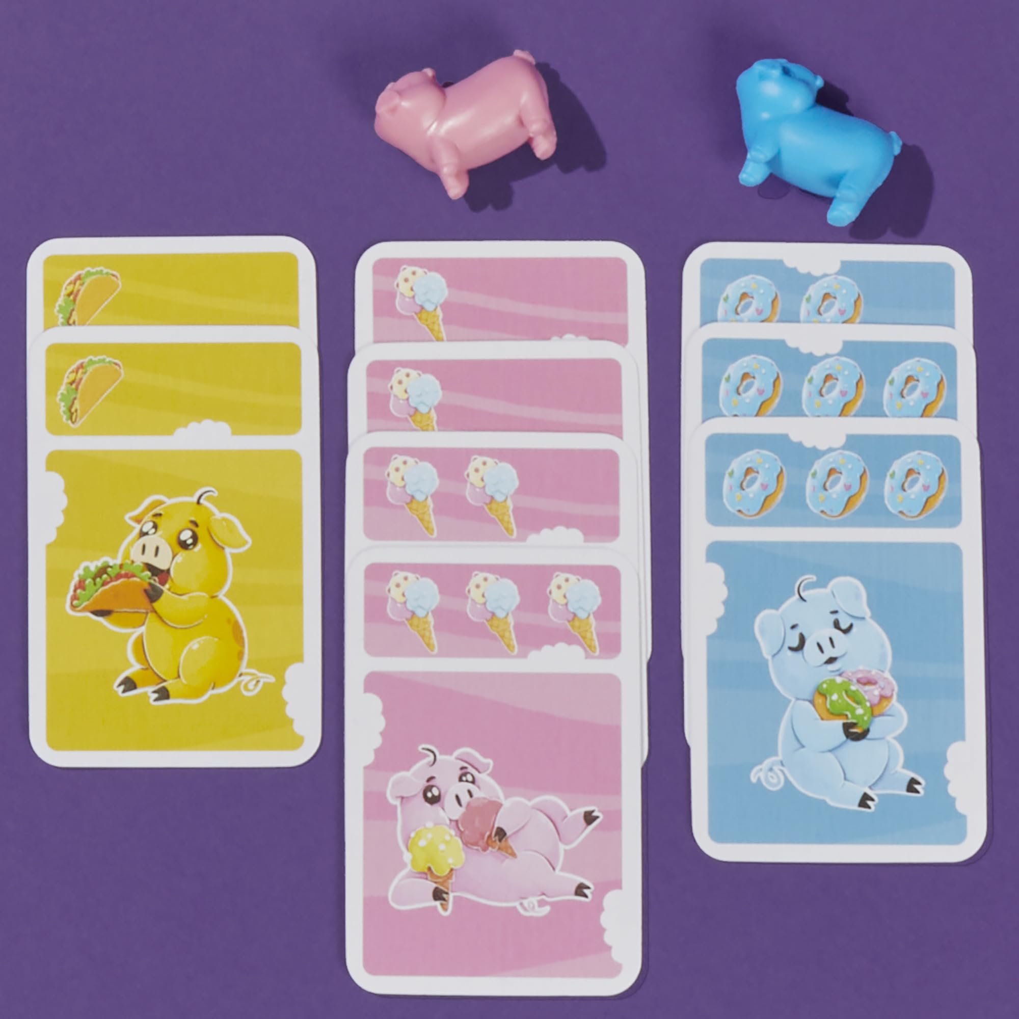 Hasbro Gaming Piggy Piggy Card Game | Family Games for Kids, Teens, and Adults | 2 to 6 Players I 20 Mins. Average | Quick-Playing Travel Games | Fun Summer Activities | Vacation Essentials | Ages 7+ - Image 5