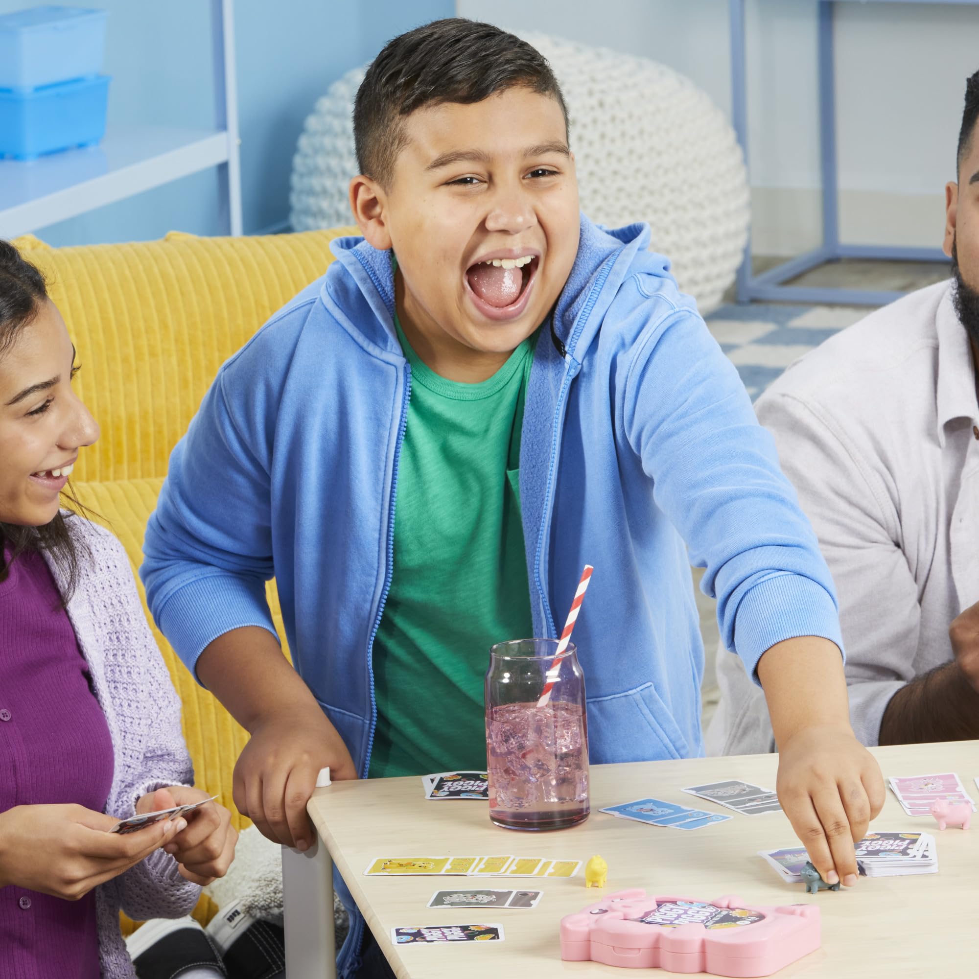 Hasbro Gaming Piggy Piggy Card Game | Family Games for Kids, Teens, and Adults | 2 to 6 Players I 20 Mins. Average | Quick-Playing Travel Games | Fun Summer Activities | Vacation Essentials | Ages 7+ - Image 6