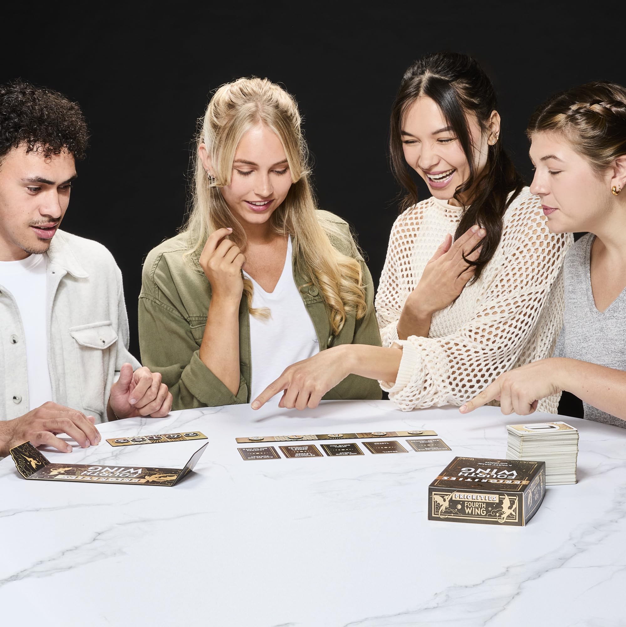 Hasbro Gaming Priorities Fourth Wing Edition Game | Officially Licensed Party Game Inspired by Empyrean Series | Ages 17+ | 3+ Players | 20 Mins. - Image 10