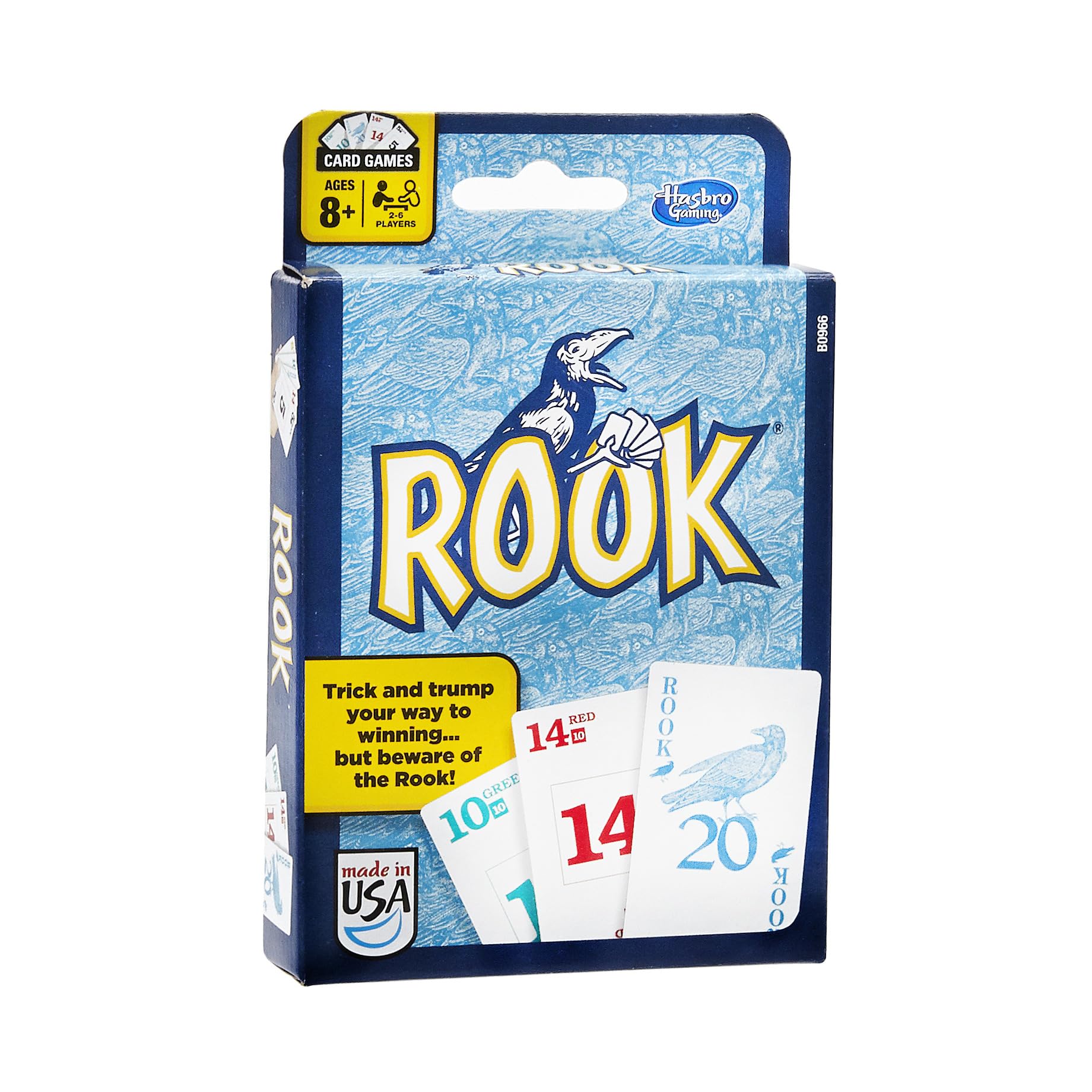 Hasbro Gaming Rook Card Game | Family Games for Kids, Teens, and Adults | 2 to 6 Players | Bidding and Trick-Taking Games | Fun Summer Activities | Vacation Travel Essentials | Ages 8+ - Image 3