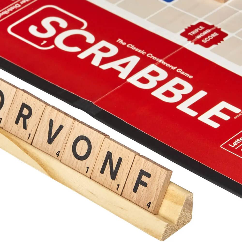 Hasbro Gaming Scrabble Board Game, Classic Word Games for Kids Ages 8 and Up, Fun Family Game for 2-4 Players, The Classic Crossword Game - Image 5