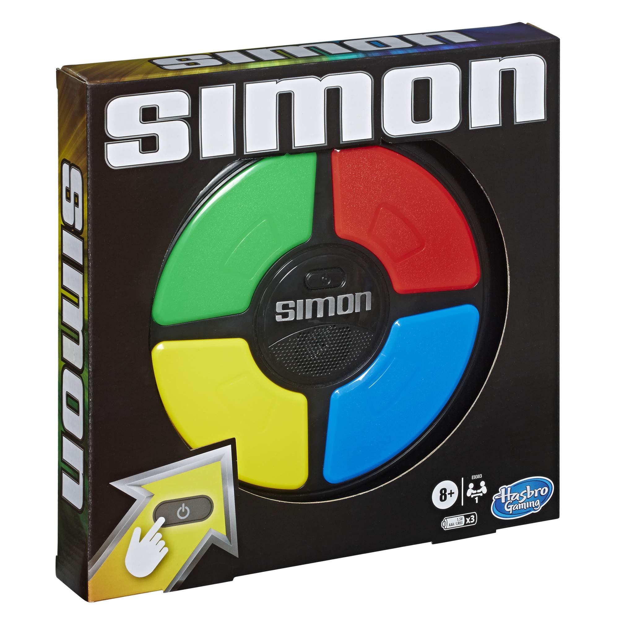 Hasbro Gaming Simon Handheld Electronic Memory Game With Lights and Sounds for Kids Ages 8 and Up - Image 3