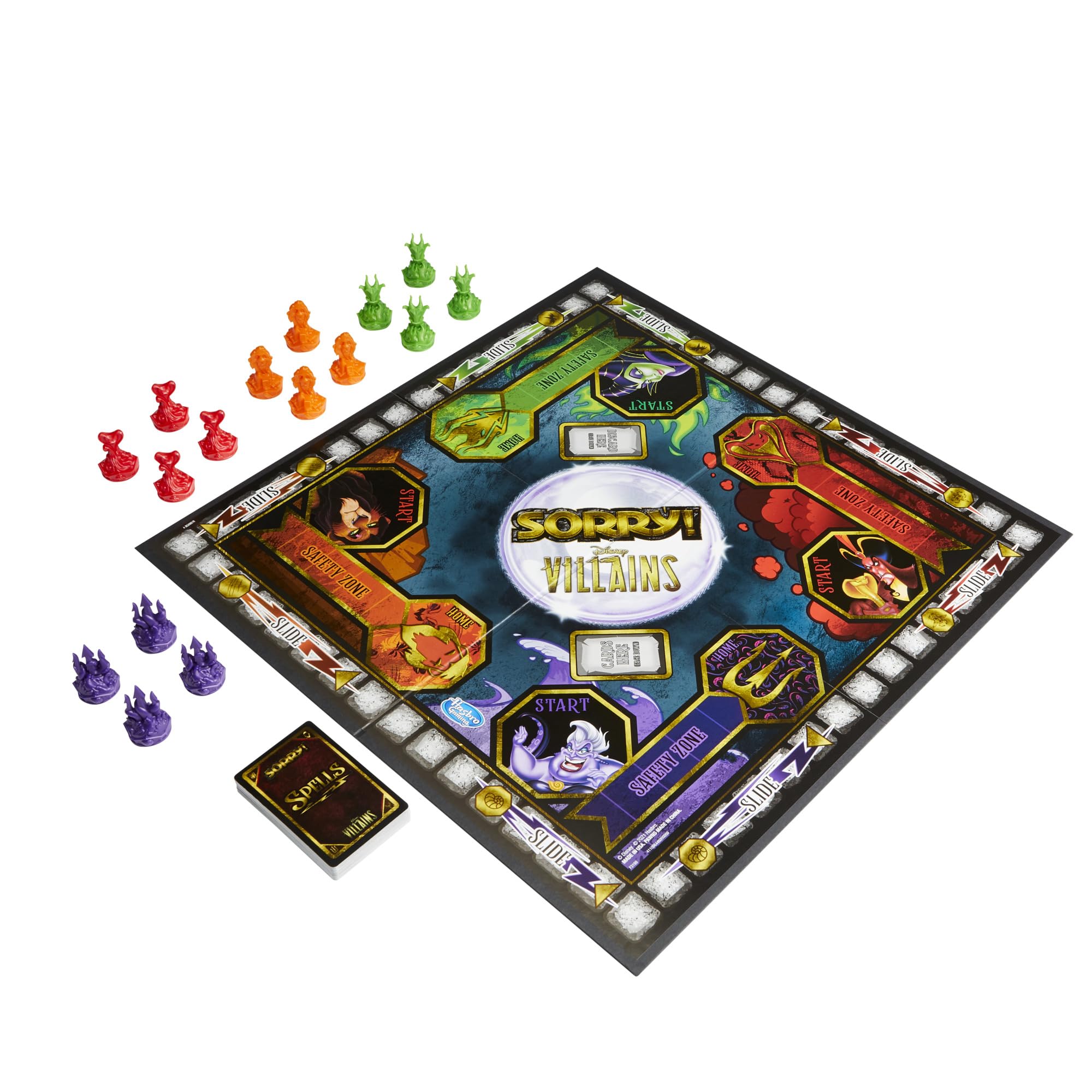 Hasbro Gaming Sorry! Board Game: Disney Villains Edition Kids Game, Family Games for Ages 6 and Up (Amazon Exclusive) - Image 9
