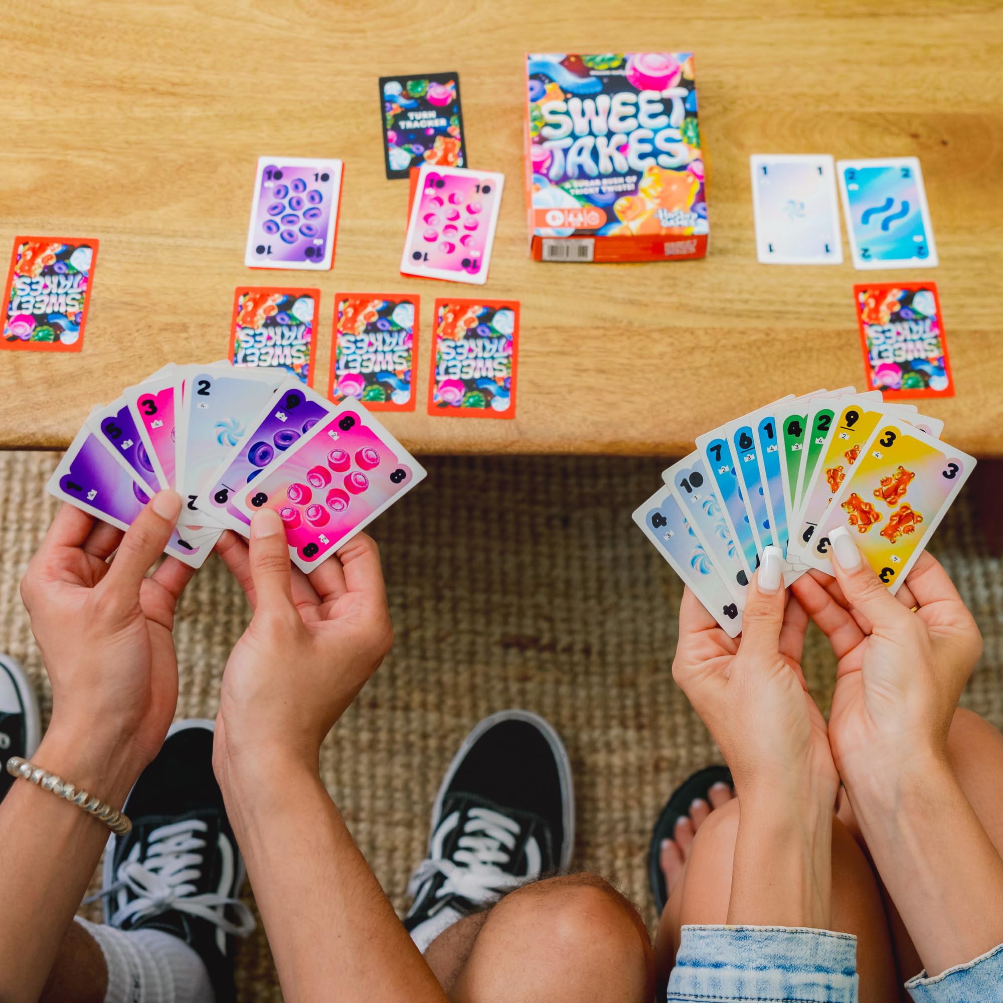 Hasbro Gaming Sweet Takes Game | Candy Themed Family Card Game for Kids, Teens, and Adults | 2 to 5 Players | 30 Mins. | Fun Summer Activities | Vacation Travel Essentials | Ages 8+ - Image 6