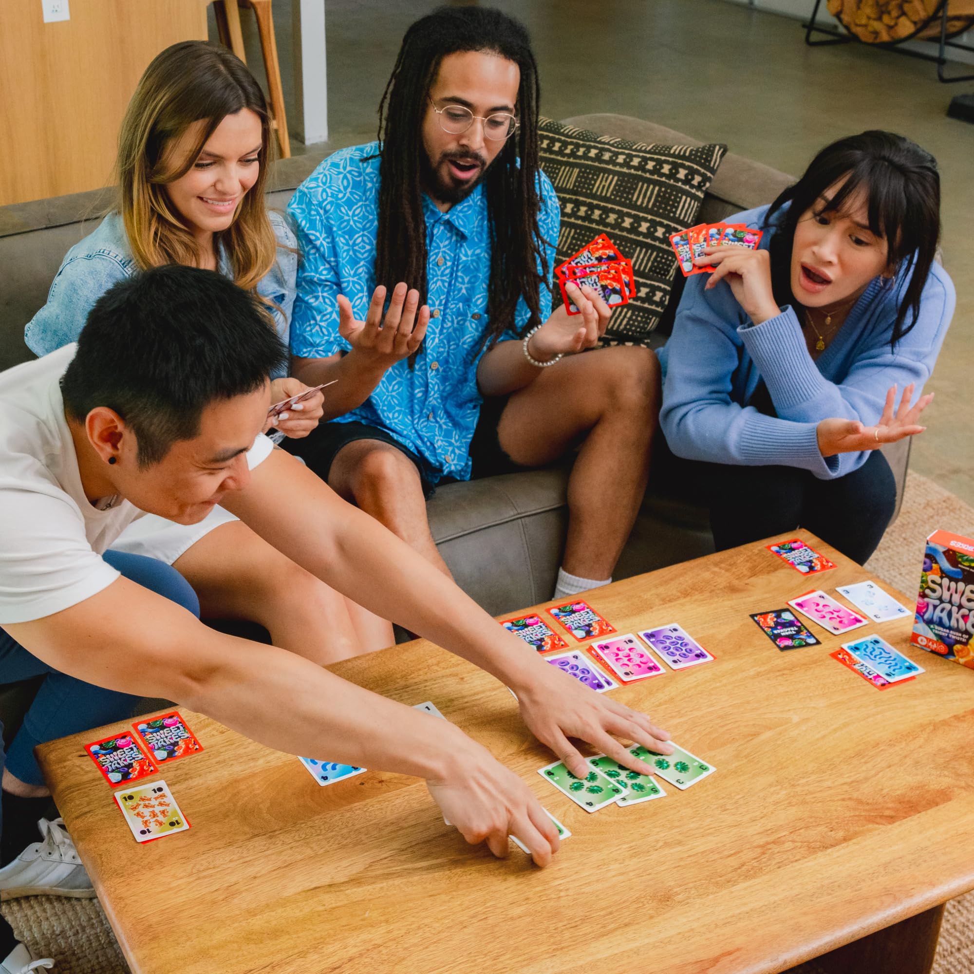 Hasbro Gaming Sweet Takes Game | Candy Themed Family Card Game for Kids, Teens, and Adults | 2 to 5 Players | 30 Mins. | Fun Summer Activities | Vacation Travel Essentials | Ages 8+ - Image 8