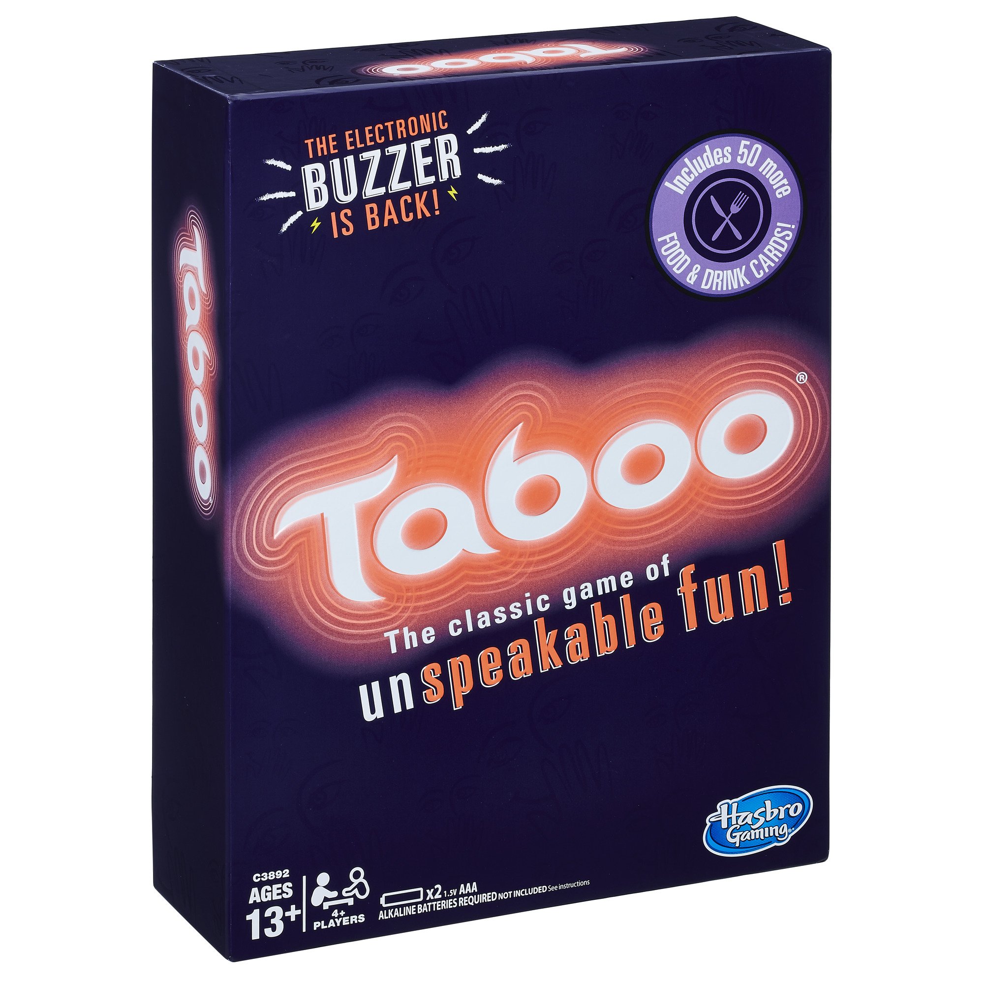 Hasbro Gaming Taboo Party Board Game with Buzzer for Kids Ages 13 and Up (Amazon Exclusive) - Image 3