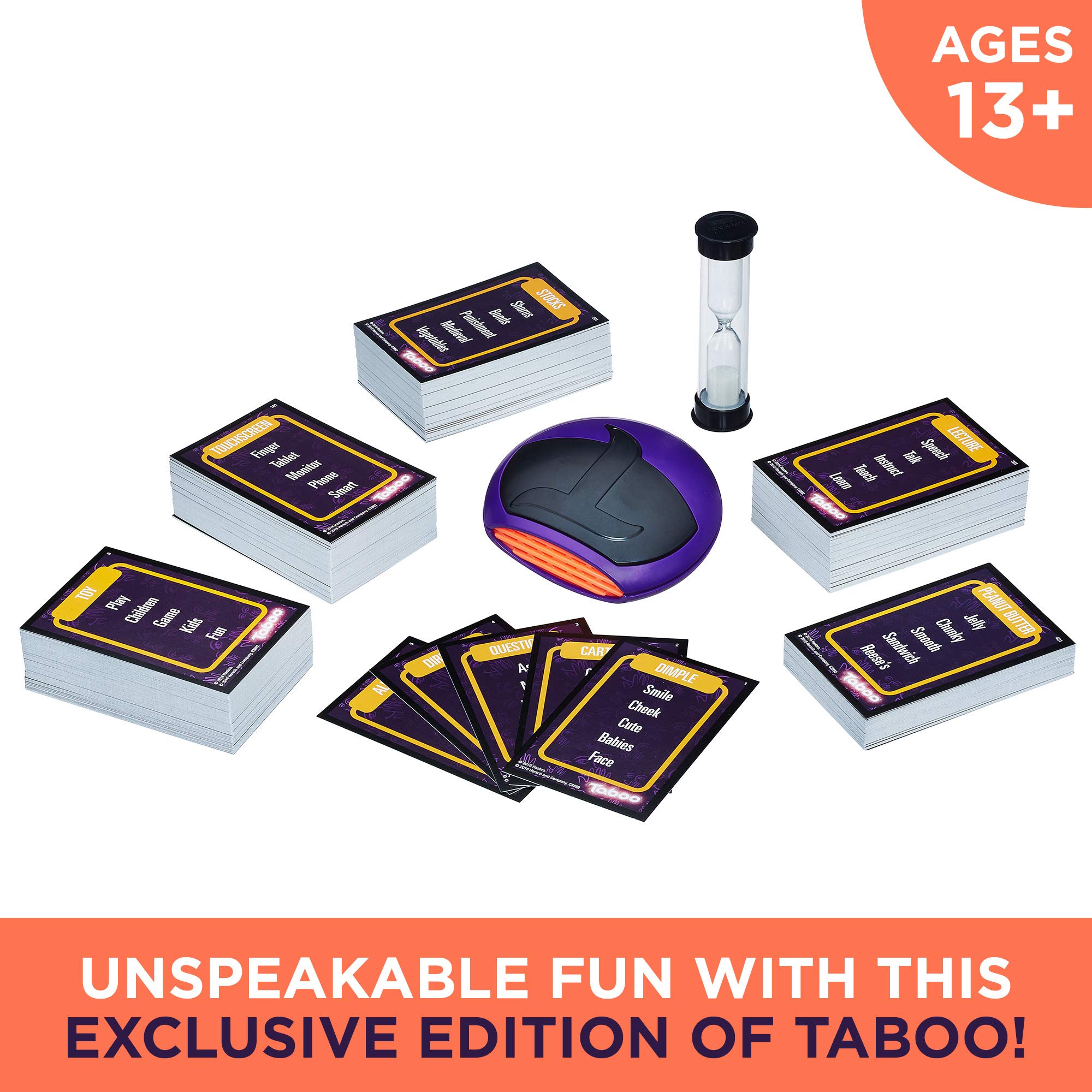 Hasbro Gaming Taboo Party Board Game with Buzzer for Kids Ages 13 and Up (Amazon Exclusive) - Image 4