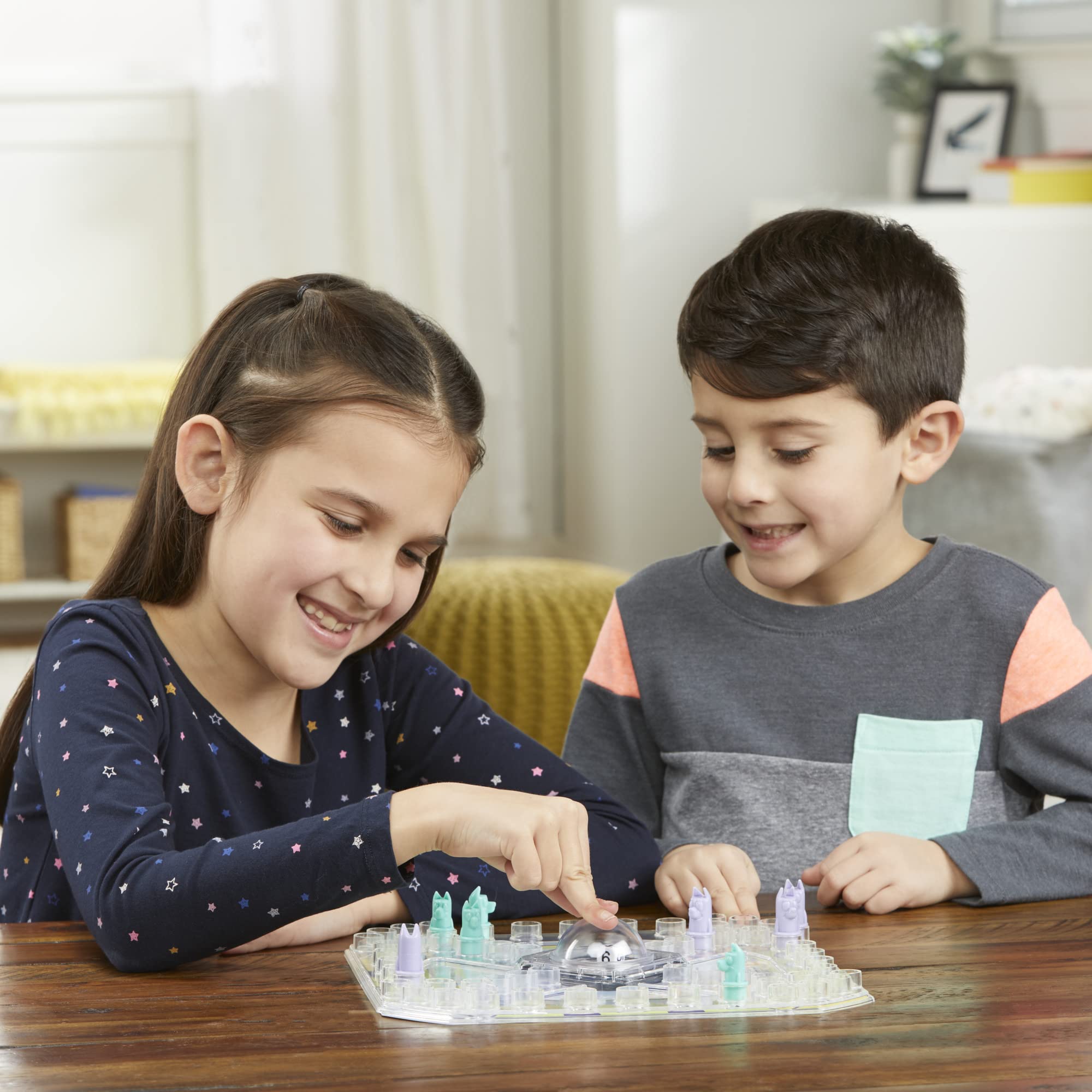 Hasbro Gaming Trouble: Bluey Edition Board Game for Kids, 2-4 Players, Race Bluey, Bingo, Bandit, or Chilli to The Finish, Ages 5 and Up (Amazon Exclusive) - Image 10