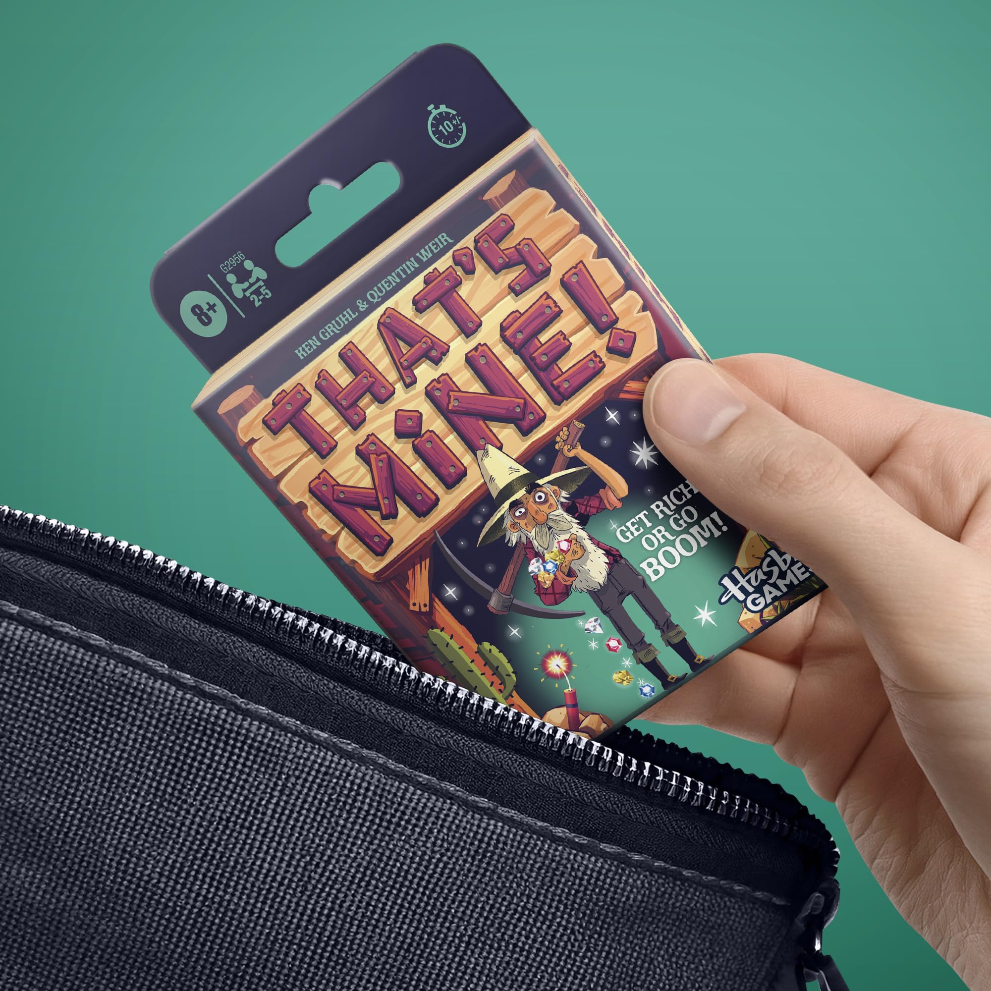Hasbro That’s Mine! Card Game | Ages 8 and Up | 2 to 5 Players | 20 Mins. | Fast and Easy Family Games for Kids, Teens, and Adults - Image 6