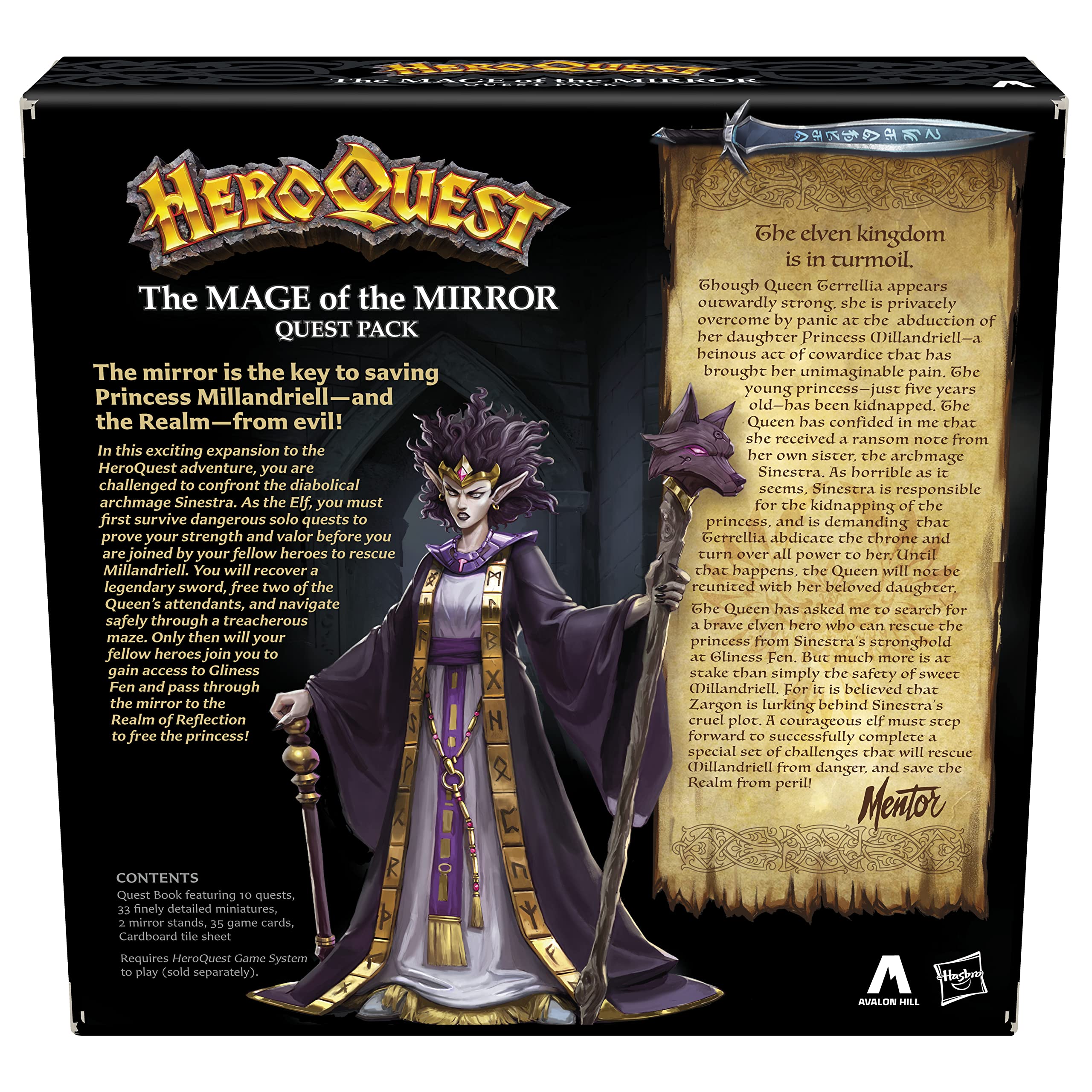 Heroquest The Mage of The Mirror Quest Pack, Roleplaying Game for Ages 14+, Requires HeroQuest Game System to Play - Image 3