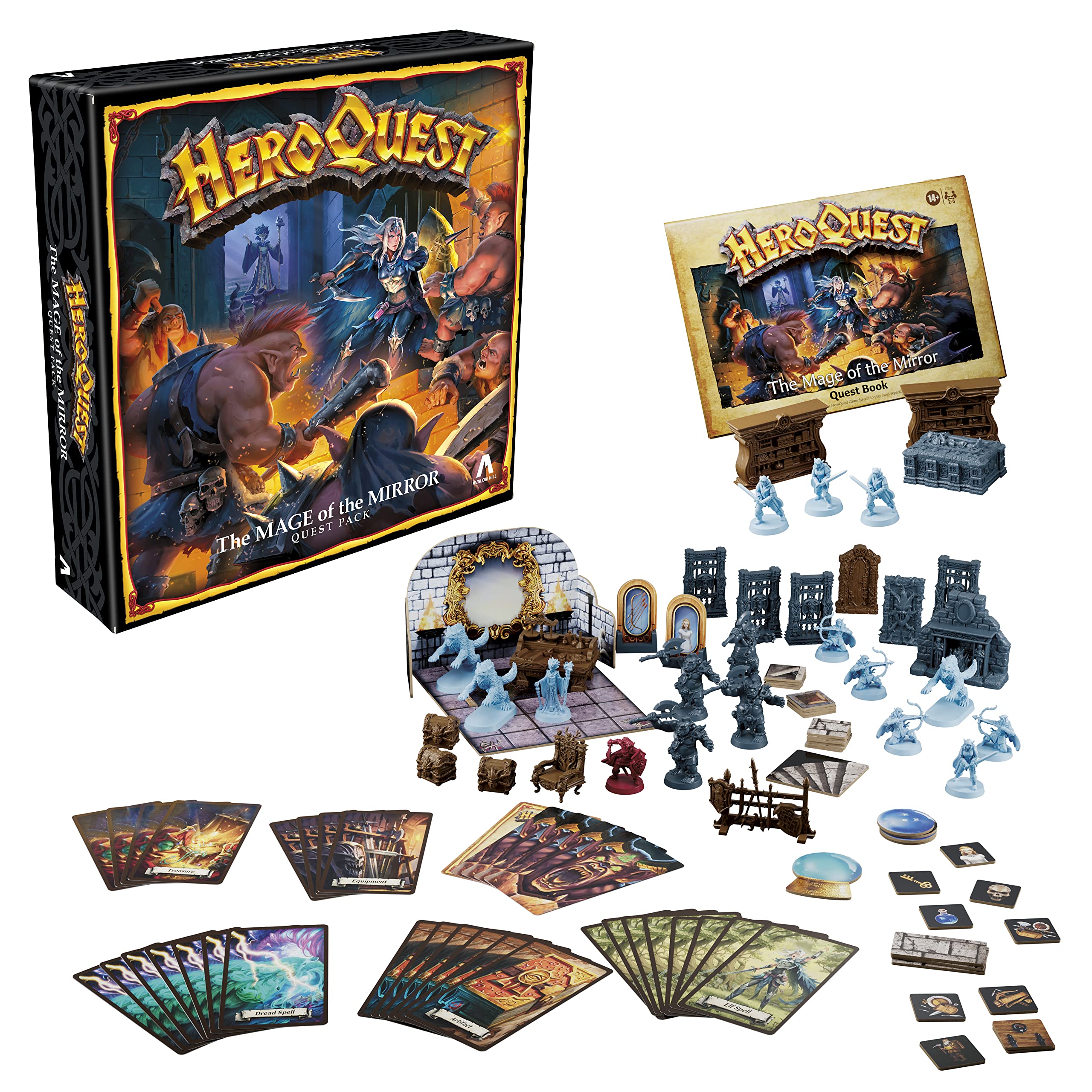 Heroquest The Mage of The Mirror Quest Pack, Roleplaying Game for Ages 14+, Requires HeroQuest Game System to Play - Image 4