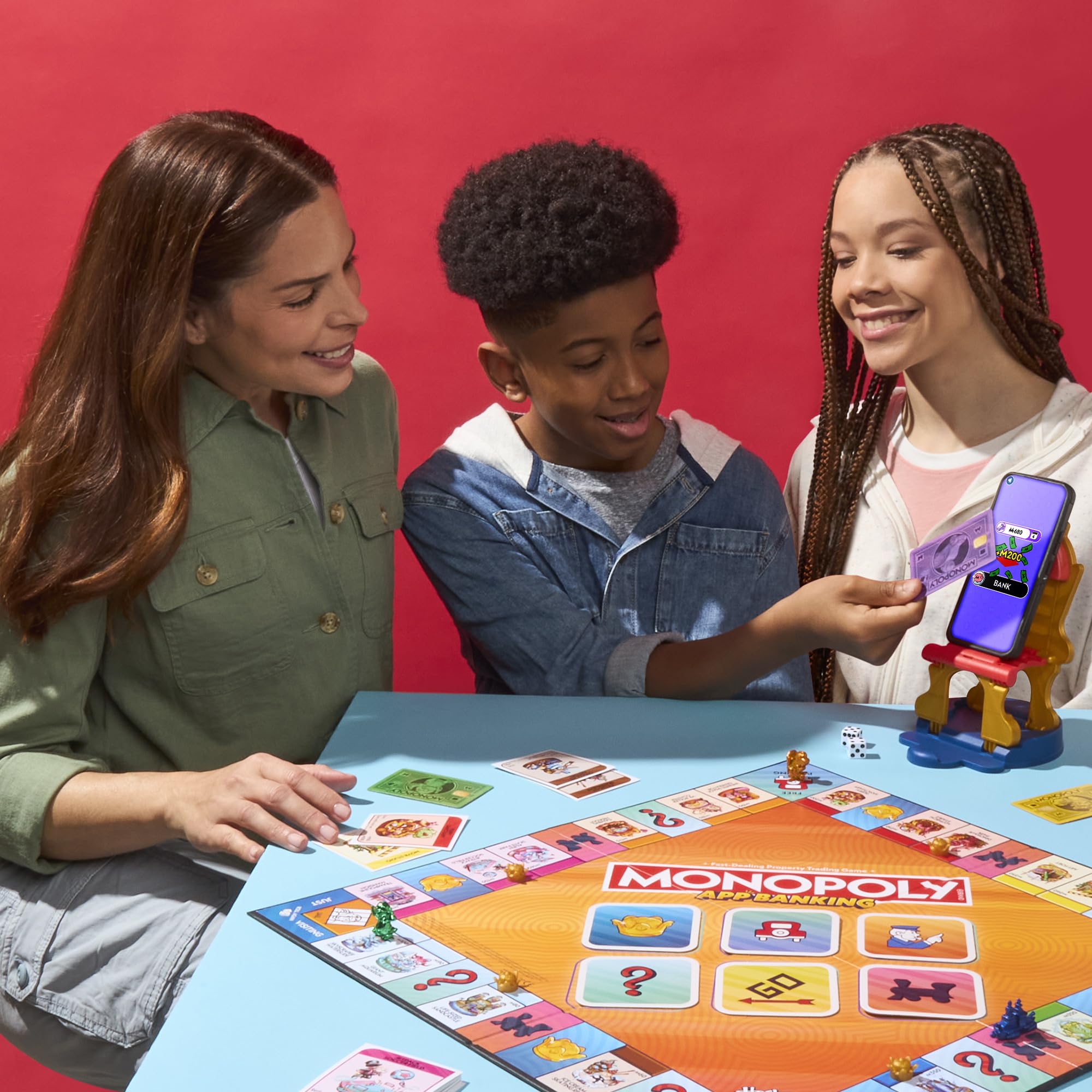 Monopoly App Banking Board Game | App-Enabled Game | Links to Smart Devices | Ages 8+ | 2 to 6 Players | 45 Mins. | Family Games for Kids - Image 7