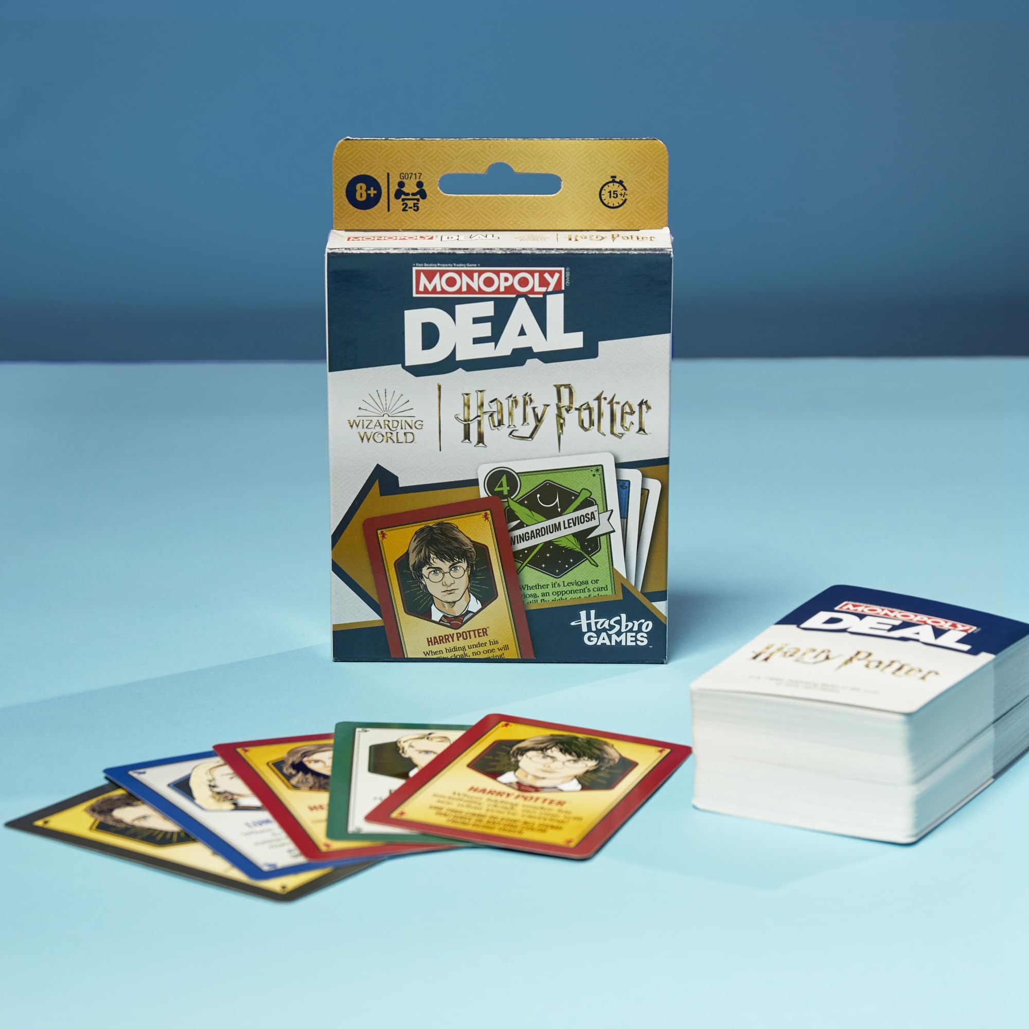 Monopoly Deal: Harry Potter Card Game | Family Games for Kids and Adults | Ages 8 and Up | 2 to 5 Players | 15 mins. | Travel Size - Image 6