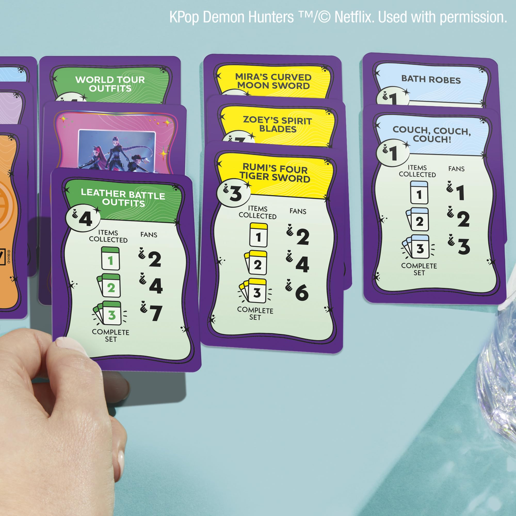 Monopoly Deal: Kpop Demon Hunters Card Game | Family Games for Kids, Tweens, Teens, and Adults | 2-5 Players | 15 mins. | Easter Gifts for Boys and Girls, Ages 8+ - Image 6