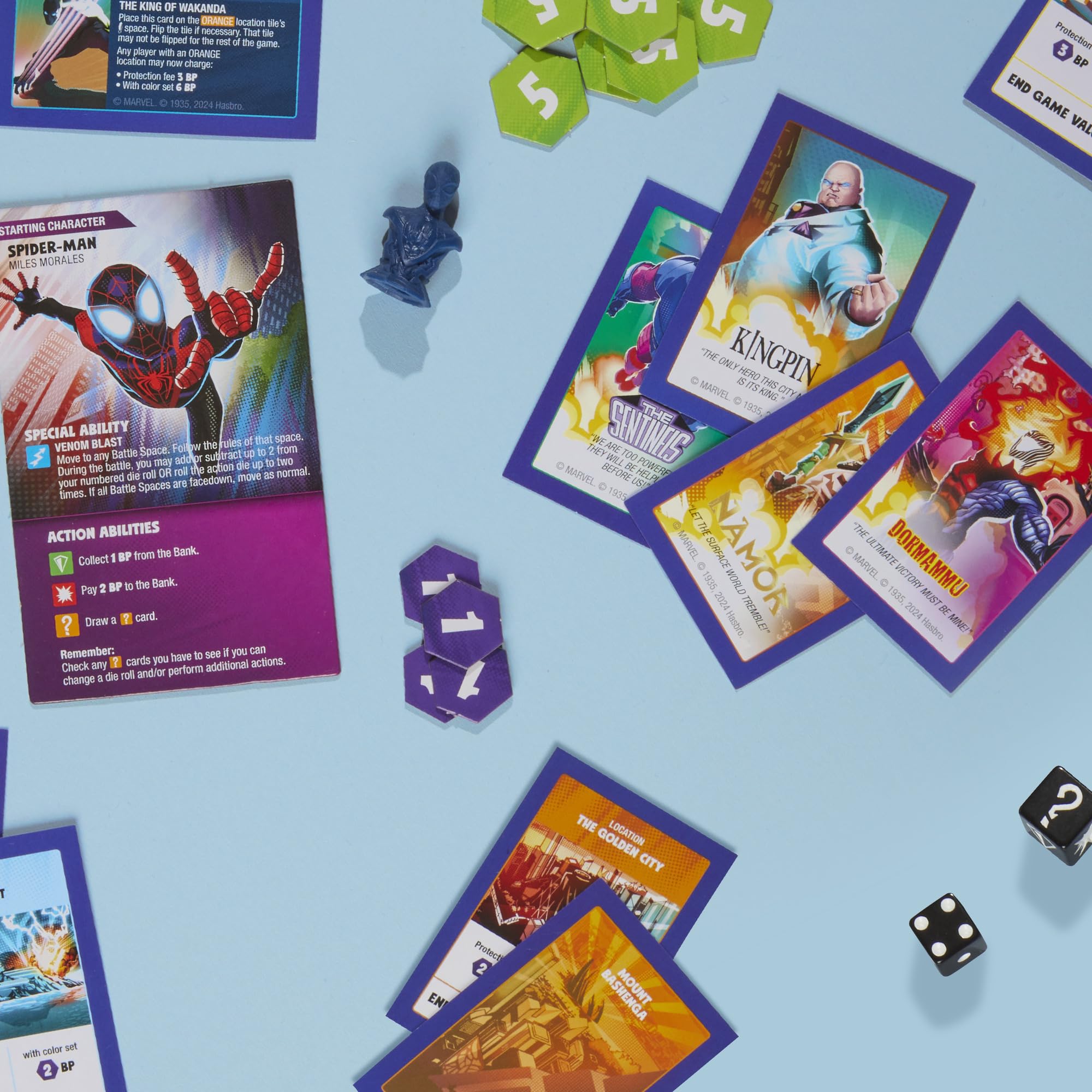 Monopoly Flip Edition: Marvel Board Game | Ages 8 and Up | 2 to 4 Players | Family Board Games for Kids, Teens, and Adults - Image 11