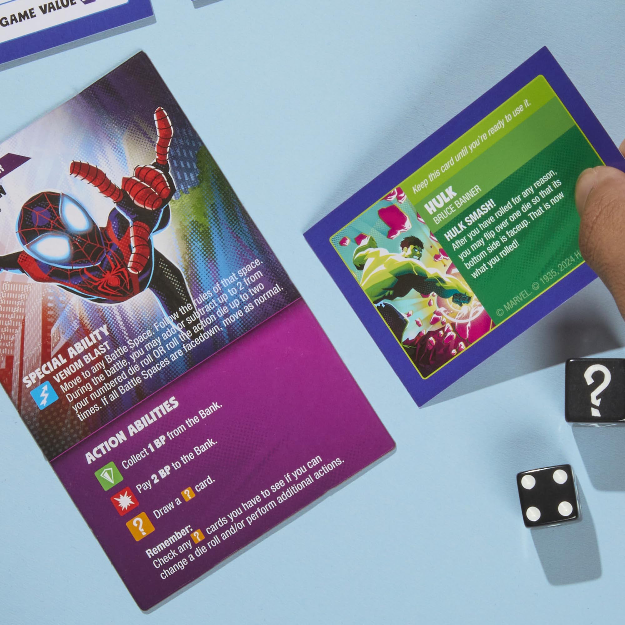 Monopoly Flip Edition: Marvel Board Game | Ages 8 and Up | 2 to 4 Players | Family Board Games for Kids, Teens, and Adults - Image 7