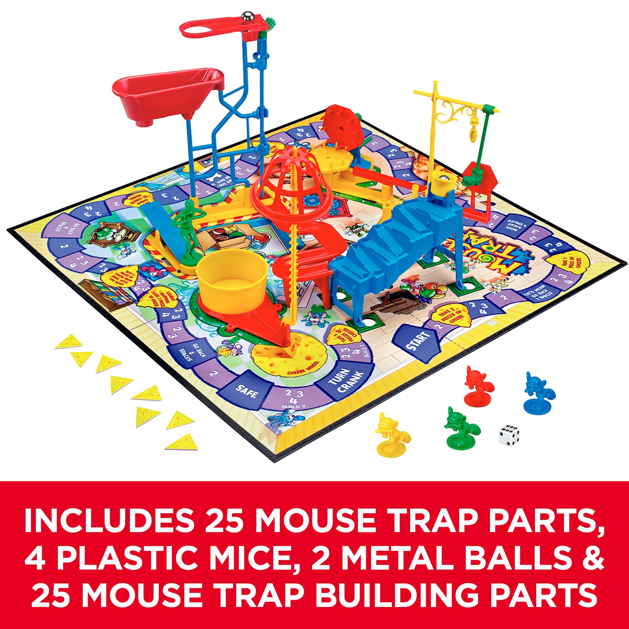 Mouse Trap Board Game For Kids Ages 6 and Up (Amazon Exclusive) - Image 3